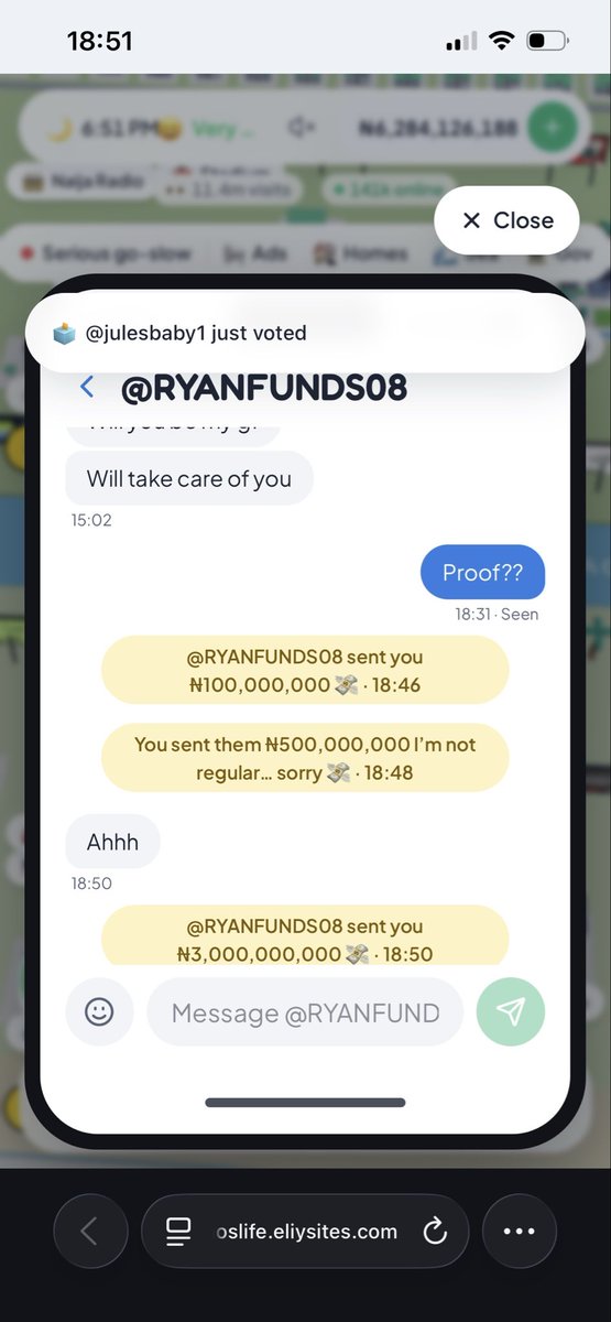 morayo_om's tweet photo. I want to double it and refund him again sha!!! I’M NOT REGULAR!!!! https://t.co/ZffmGeQV22