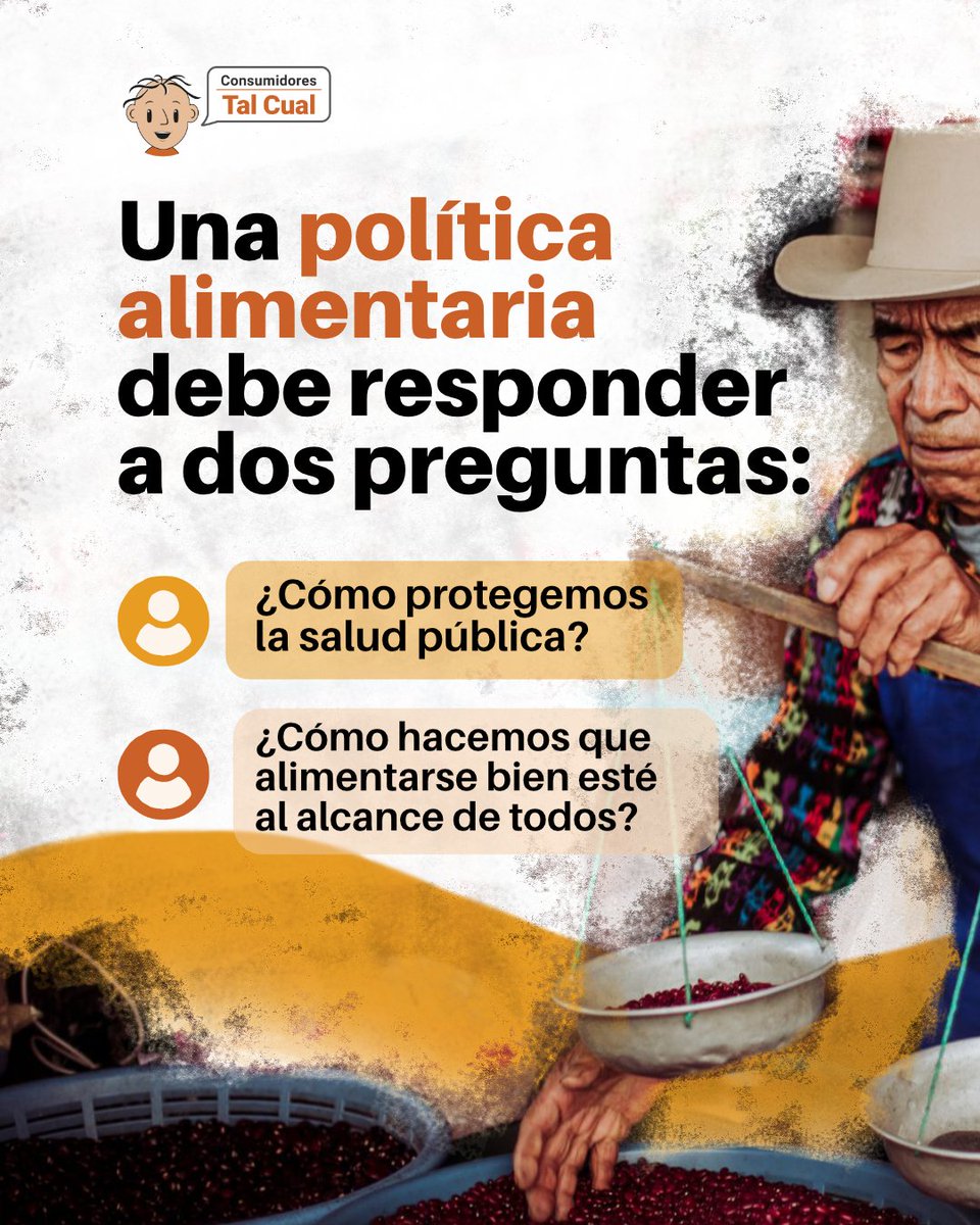 LigaConTalCual's tweet photo. 📣 Proteger la salud y hacer que alimentarse bien esté al alcance de todas las personas deben ser prioridades de una misma política. (1/3) 🧵 @RedPaPaz @Dejusticia @FIANColombia https://t.co/8Rvgqd3fiW