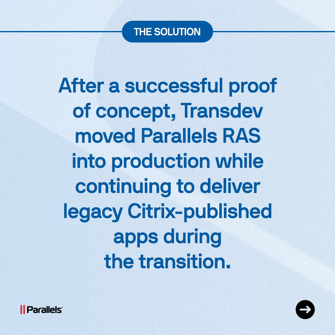 parallels's tweet photo. Transdev Nederland transitioned to Parallels RAS while keeping its existing hardware and supporting legacy apps throughout the move. 

The result? Simpler management and roughly 50% lower licensing costs.

Get the full details on how they made the switch: https://t.co/DTjPGG1XmB https://t.co/mAPJngg2Ps