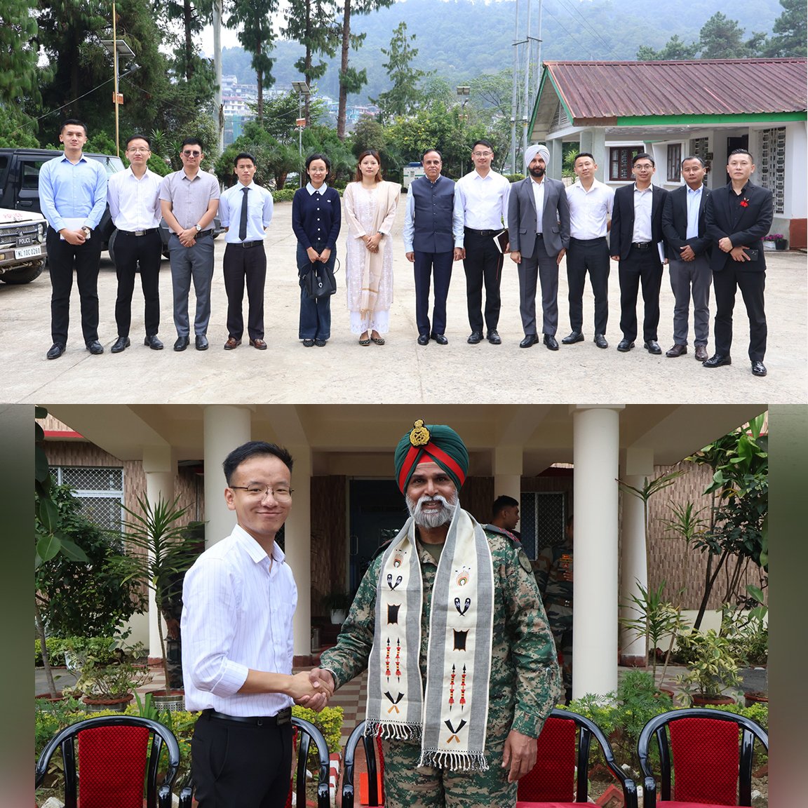 armylover247's tweet photo. ASSAM RIFLES STRENGTHENS INSTITUTIONAL UNDERSTANDING AT KOHIMA  #AssamRifles conducted an orientation programme for NCS probationers at Kohima Garrison. 
#YadavStudios #BharatKiYuvaShakti
https://t.co/IeHTSBdJOR