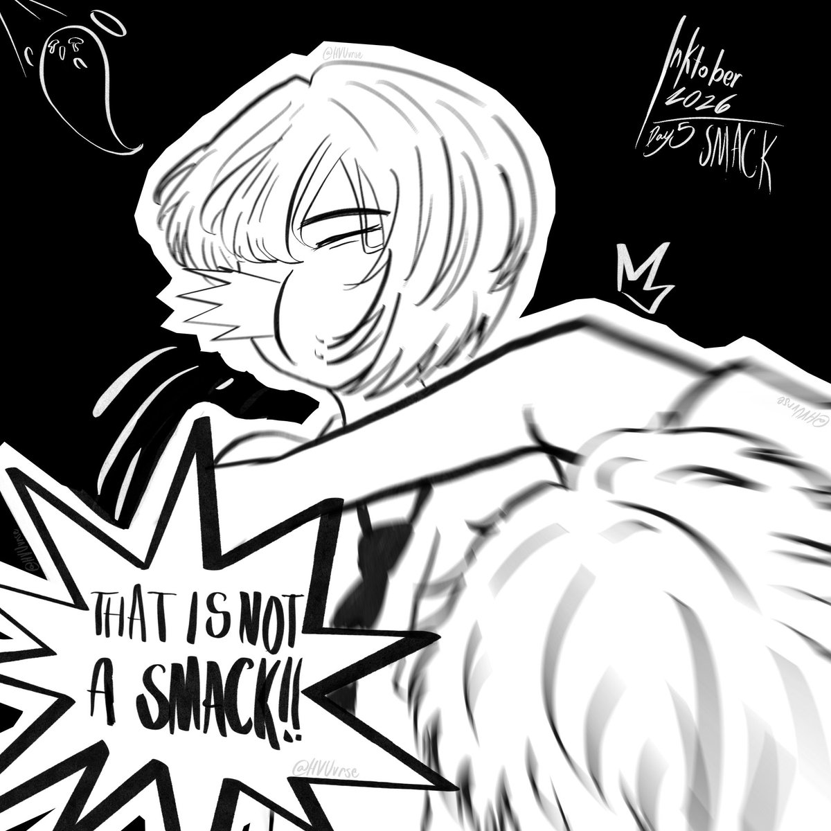 HVUvrse's tweet photo. Smack
#Inktober #inktober2026 #Oc #Art https://t.co/WQdNaRQadm