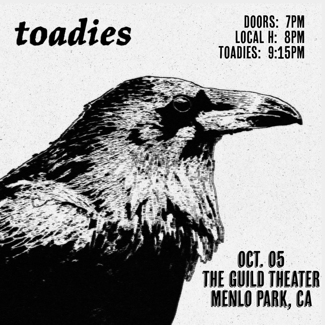 thetoadies's tweet photo. Tonight Toadies, @LocalH  at @GuildTheatre , Menlo Park. Then on we go https://t.co/ngoRldpbgM