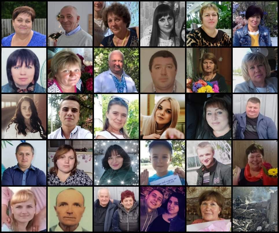 OlenaHalushka's tweet photo. I still can't think of the russian horrific war crime in the Hroza village without tears.

3yrs ago today. 

The monsters shelled a memorial lunch for the Ukrainian serviceman, killing one third of the village, incl children, in one attack. 

Never again? And again. And again. https://t.co/MVOJFaYvWt