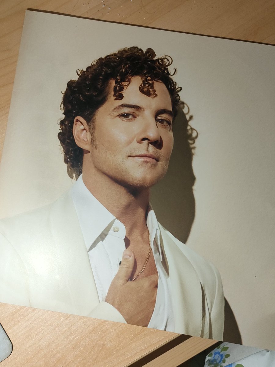 anamari_db's tweet photo. Por estas cosas es que jamás debe morir la edición física de un disco. Qué bonito lo que has escrito! @davidbisbal #Eternos https://t.co/AGzXM379FK