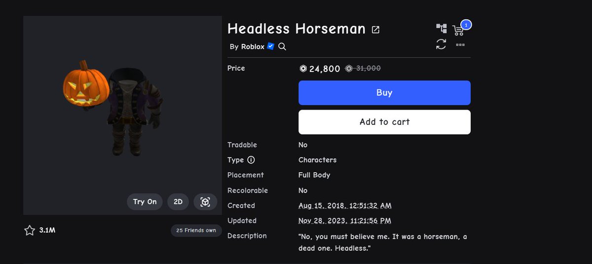 MattipavRBX's tweet photo. Day 7 of saving for Headless until it goes offsale( gonna take 10 years lol)      
Headless just dropped and i’m far away in robux📷      
If want to help support the grind, my username is  Mattipavv and gamepasses are linked below 📷 #robloxㅤ #headless
https://t.co/VImH17m2An https://t.co/5kgV0x2EKs