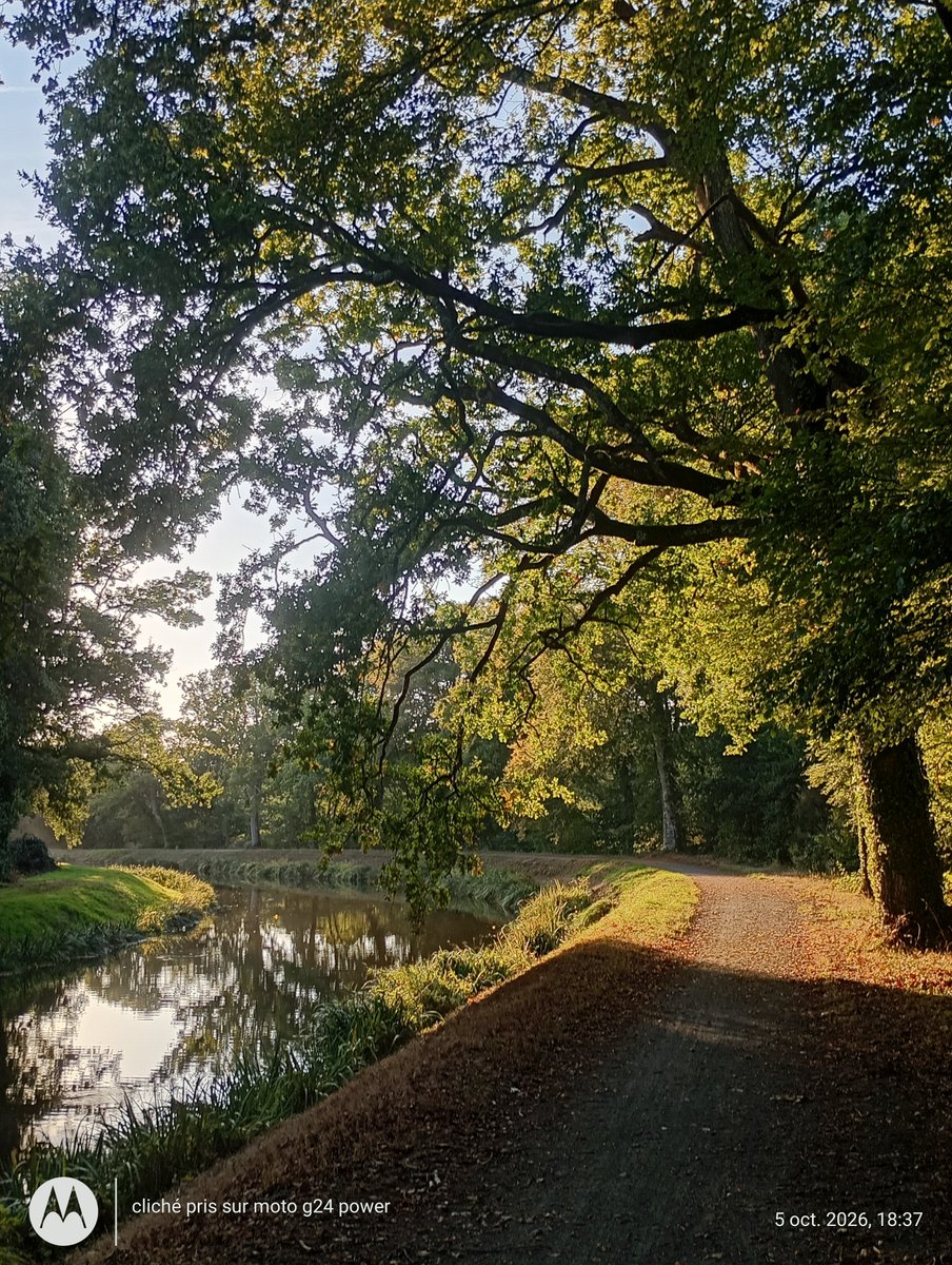 ThiChaplain's tweet photo. Aujourd'hui c'était encore #balade en fin de journée sur notre #autoroute #fluviale #bretonne. https://t.co/YANkydHIfd