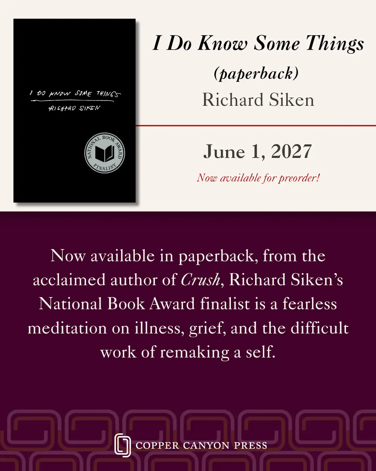 Richard Siken (@richardsiken) / X