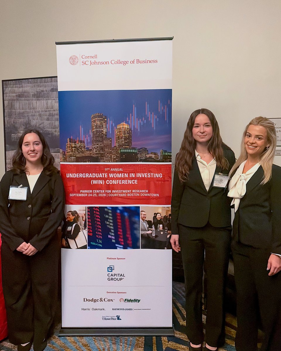 BUQuestrom's tweet photo. Congratulations to the Boston University Finance &amp; Investment Club (BUFC) women’s team on winning the Cornell Women in Finance Stock Pitch Competition for the third year in a row! #QuestromProud https://t.co/mFWdMokLFD