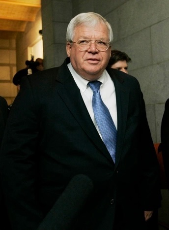 AnOpenSecret's tweet photo. Serial pedophile, former Republican House Speaker Dennis Hastert has died.

Hastert admitted in court that he sexually abused teenage boys while he was a high school wrestling coach. 

Hastert never served prison time for that sexual abuse, because the statutes of limitations had expired.

He served 13 months in federal prison, after pleading guilty to illegally structuring cash withdrawals to evade federal reporting requirements, conduct tied to hush money payments to one of his victims.