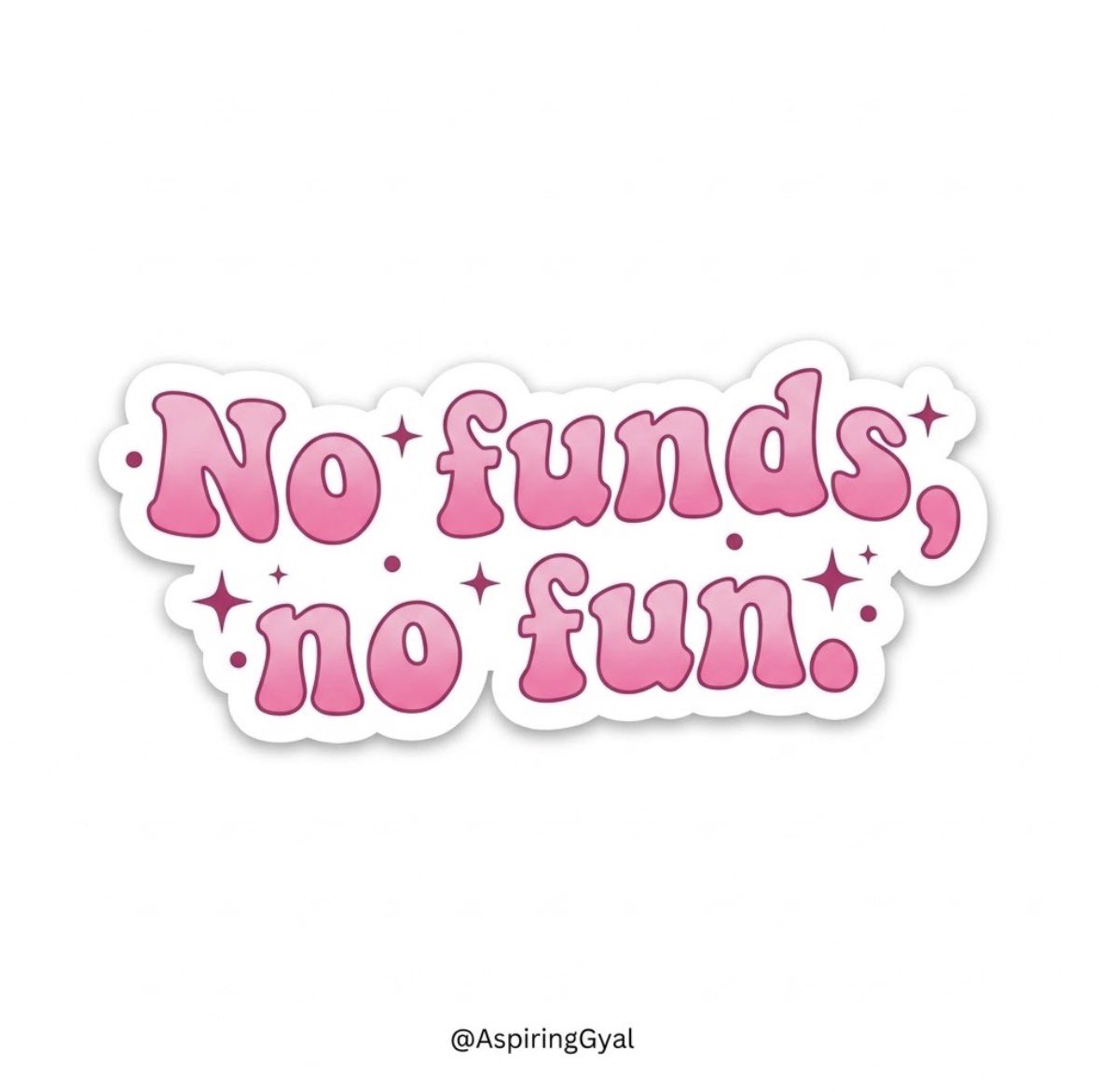 AspiringGyal's tweet photo. No funds, no fun. 💅💳 https://t.co/2vsmK2N3Xj