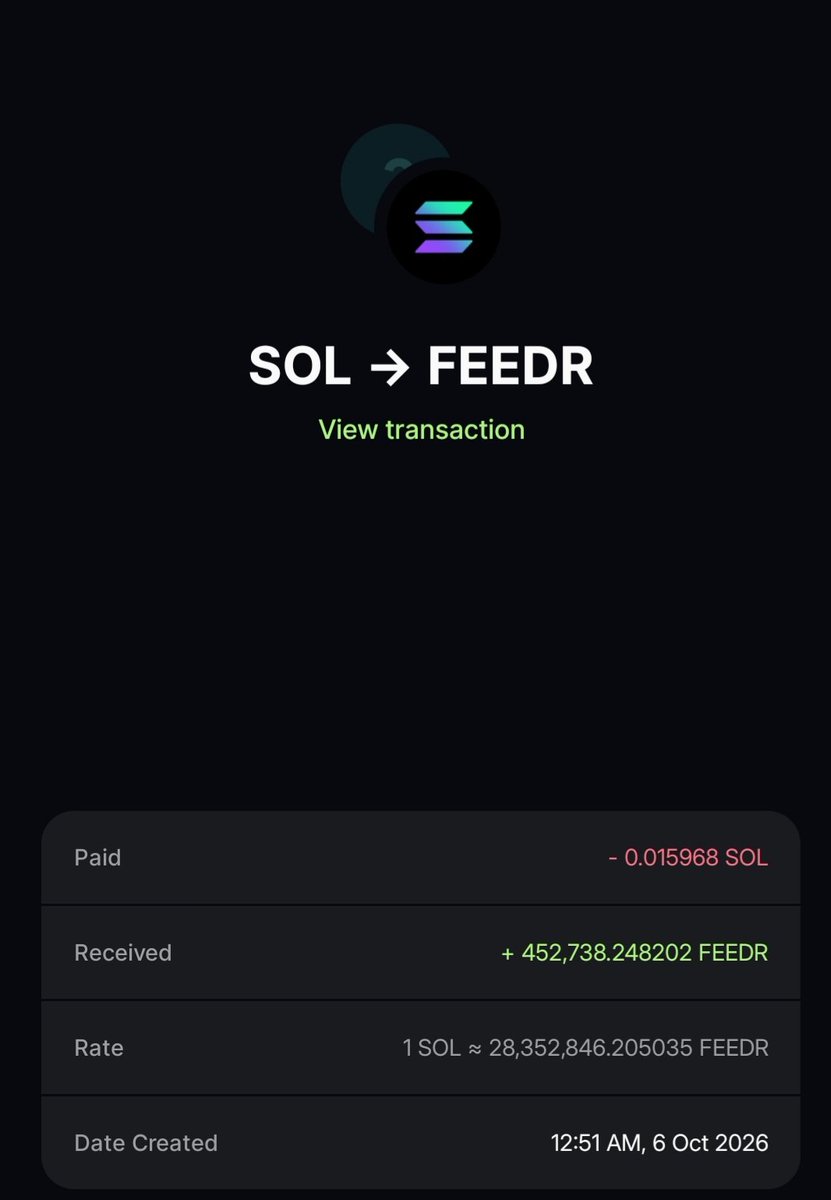 melodymfer's tweet photo. Just bought some tendies and $FEEDR 🍗👀 https://t.co/QvrjcUZ3u2