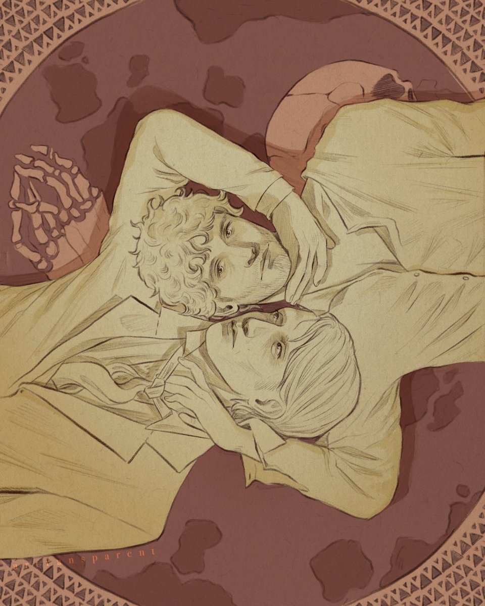 ARTransparent's tweet photo. Prompt 5: Mind palace 

“Your memory palace is building. It’s full of new things. It shares some rooms with my own. I’ve discovered you there, victorious.”

#hannibaltober2026 #hannibal #hannigram #hanniballecter #willgraham https://t.co/1NzpuJVoKf
