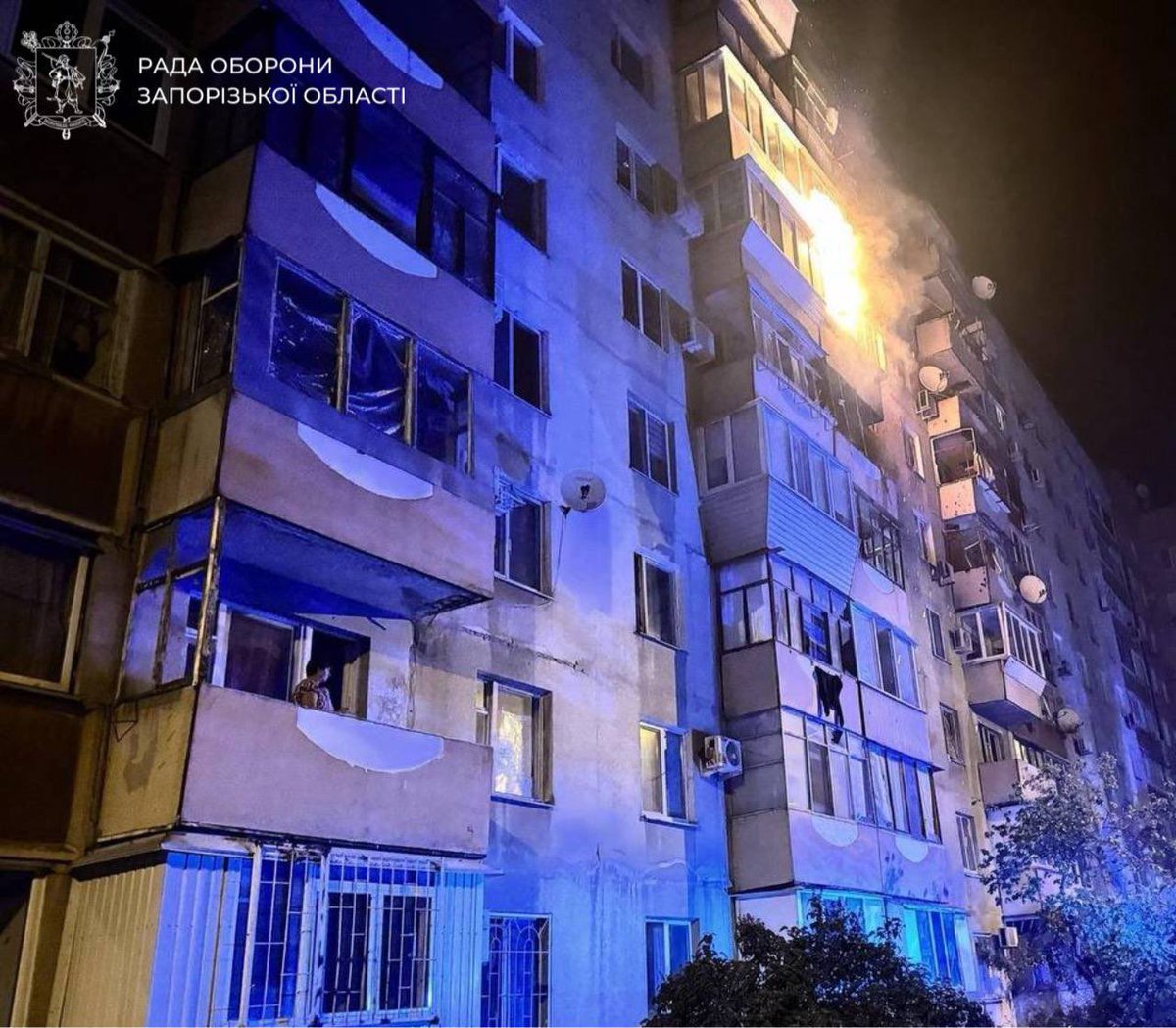 DimaZapo's tweet photo. Zaporizhzhia.

A ruzzian UAV deliberately targeted a residential apartment building. https://t.co/Kvg8BSzCEM