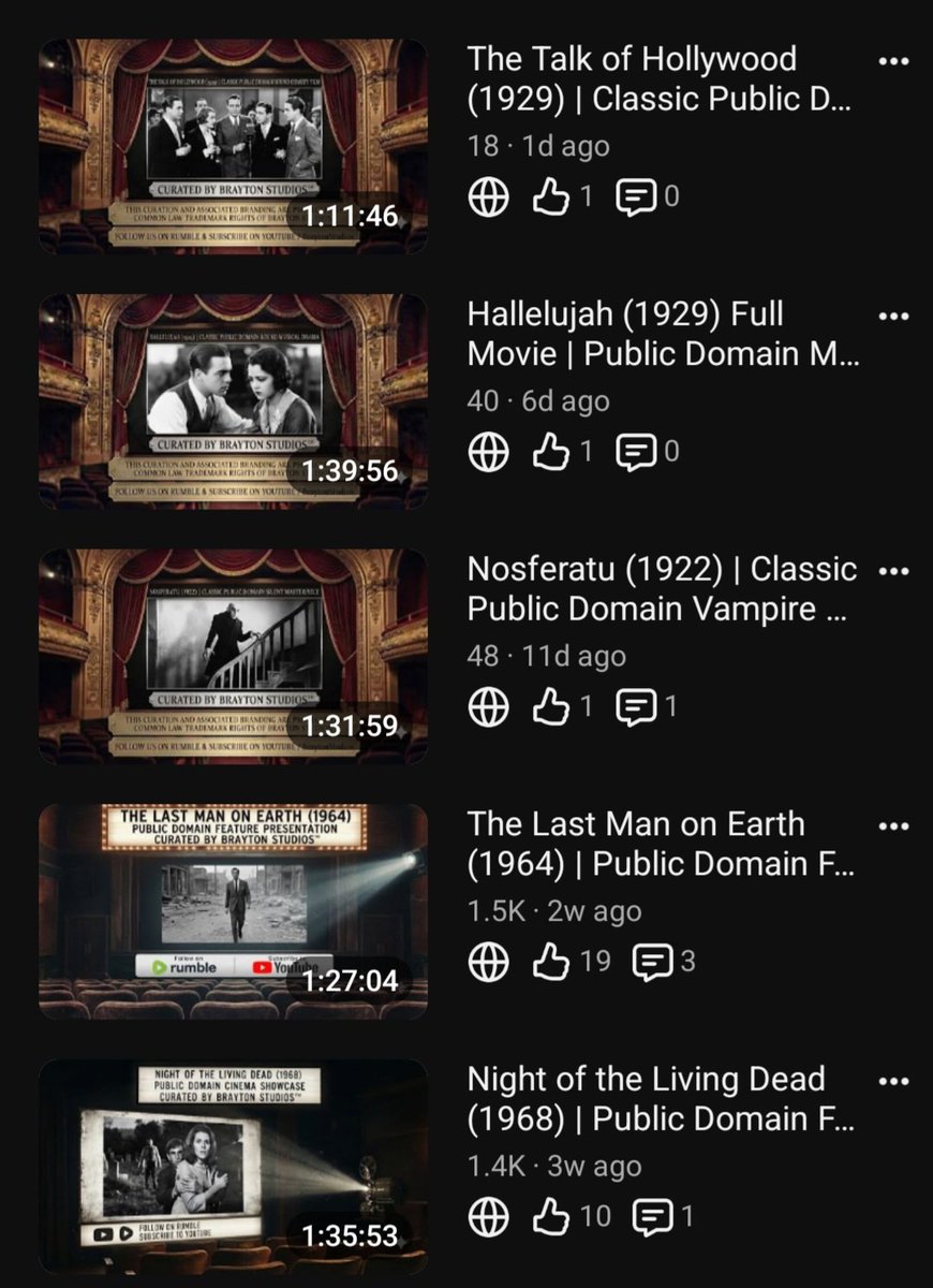 BraytonStudios's tweet photo. @chrispavlovski Facing unexplained reach suppression on YouTube, Brayton Studios is expanding independently to grow viewership on Rumble:https://t.co/HqEEcNPVtf  

#RumbleTakeOver #CreatorFreedom #IndependentMedia @rumblevideo #ContentCreators  @rumblevideo @elonmusk @premium https://t.co/KK5hDIQX90