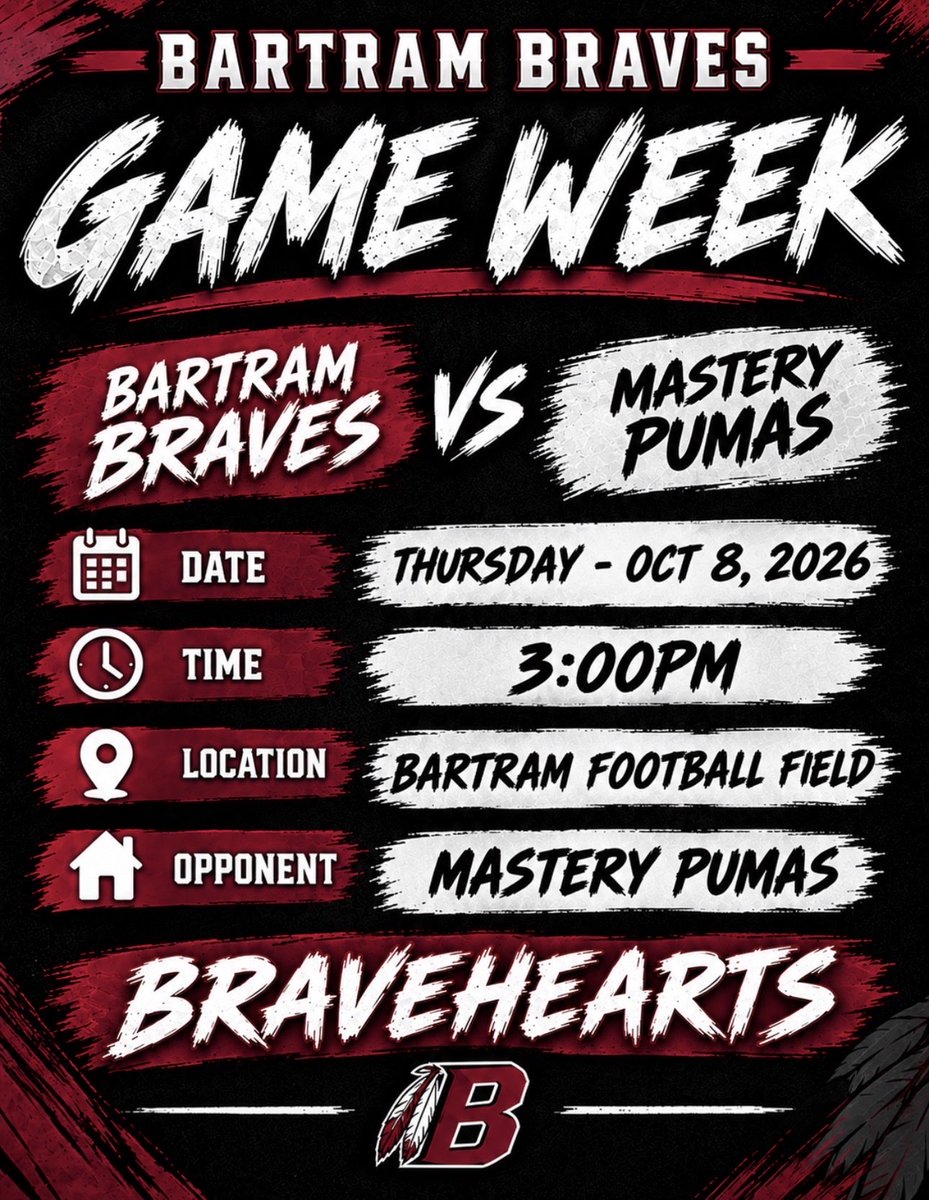 BBravesFootball's tweet photo. Braves back from break🅱️

#bravehearts https://t.co/1goa9ocJ9m