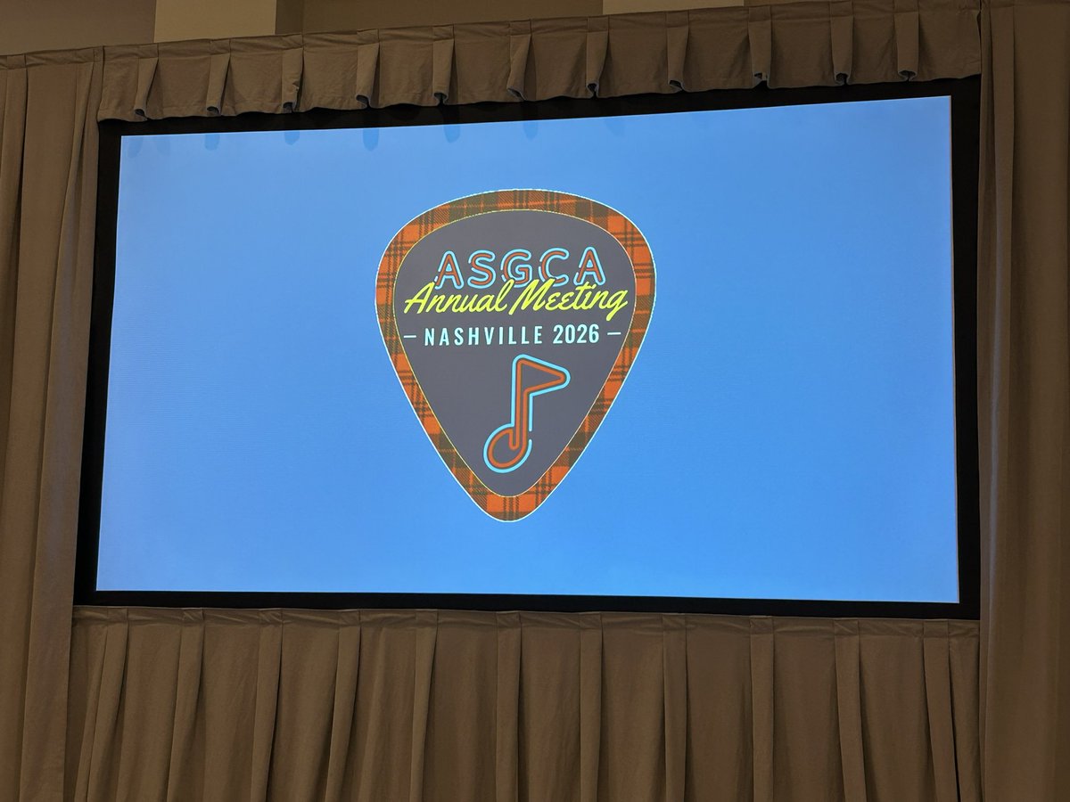PLCCGCS's tweet photo. Started the morning off with our friends at @ASGCA annual meeting. Congratulations to the 8 new members who get to proudly wear the Tartan. Back to the friendly confines of CHA to head to @GCSAA HQ for chapter delegates meeting and to celebrate #GCSAA100 years. Safe travels all. https://t.co/xCYSvOfJpX