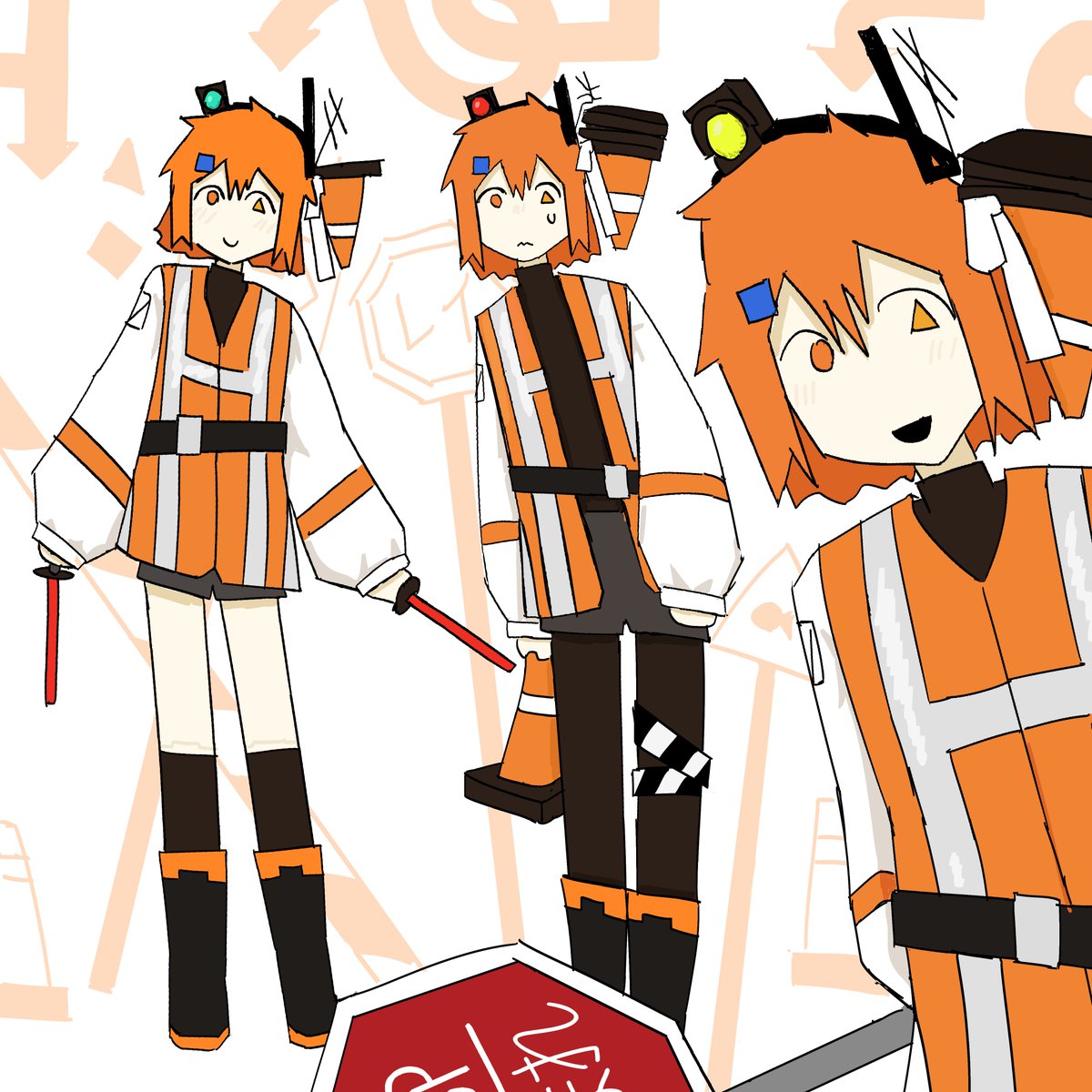 IdiotChimera's tweet photo. traffic controller adachi rei(s) https://t.co/ob0e7ylcml