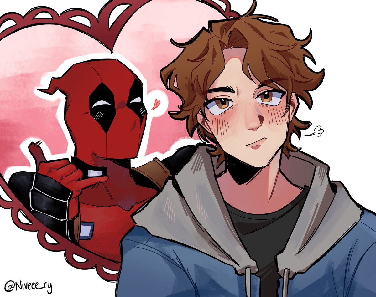 Niveee_ry's tweet photo. Llámame~

#spideypool https://t.co/mFRhS48Ee8