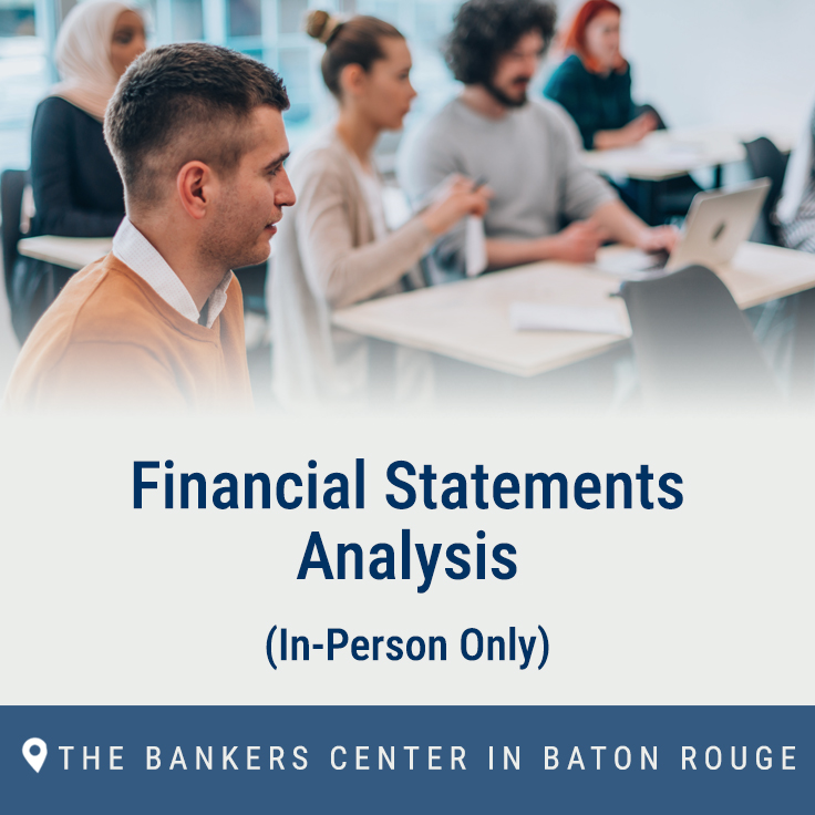 LABankers's tweet photo. Join Richard Hamm for this interactive workshop covering business financial statements, accounting methods, ratio analysis, cash flow evaluation and personal financial statement review: https://t.co/uZb2BcUKBU
#CommercialLending #CreditAnalysis #BusinessFinance #BankingIndustry https://t.co/8p64TeMgbL