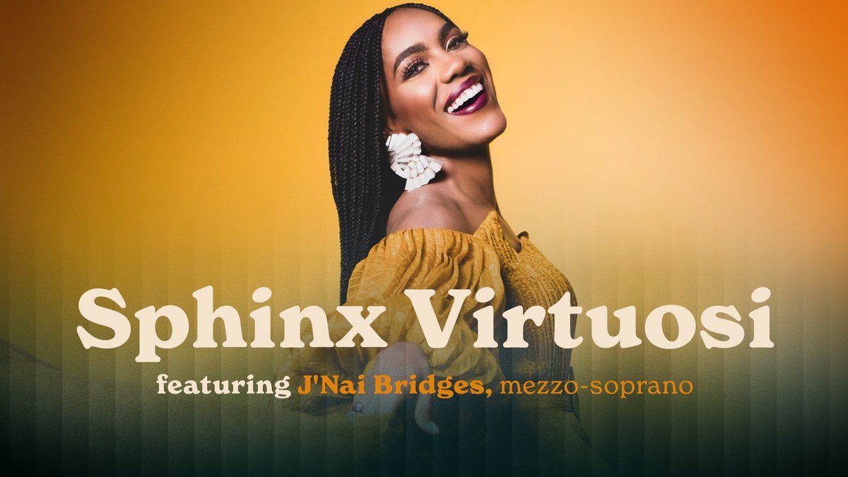 DPACND's tweet photo. Sphinx Virtuosi, a dynamic chamber orchestra of 18 accomplished string players, joins Grammy-winning mezzo-soprano J'Nai Bridges for an evening of music that bridges past and present. ✨

📅 10/14 at  7:30 p.m. 
📍 Leighton Concert Hall
 🎟️ Get tickets: https://t.co/POvz4l1LOZ https://t.co/cCKfCLDu1i