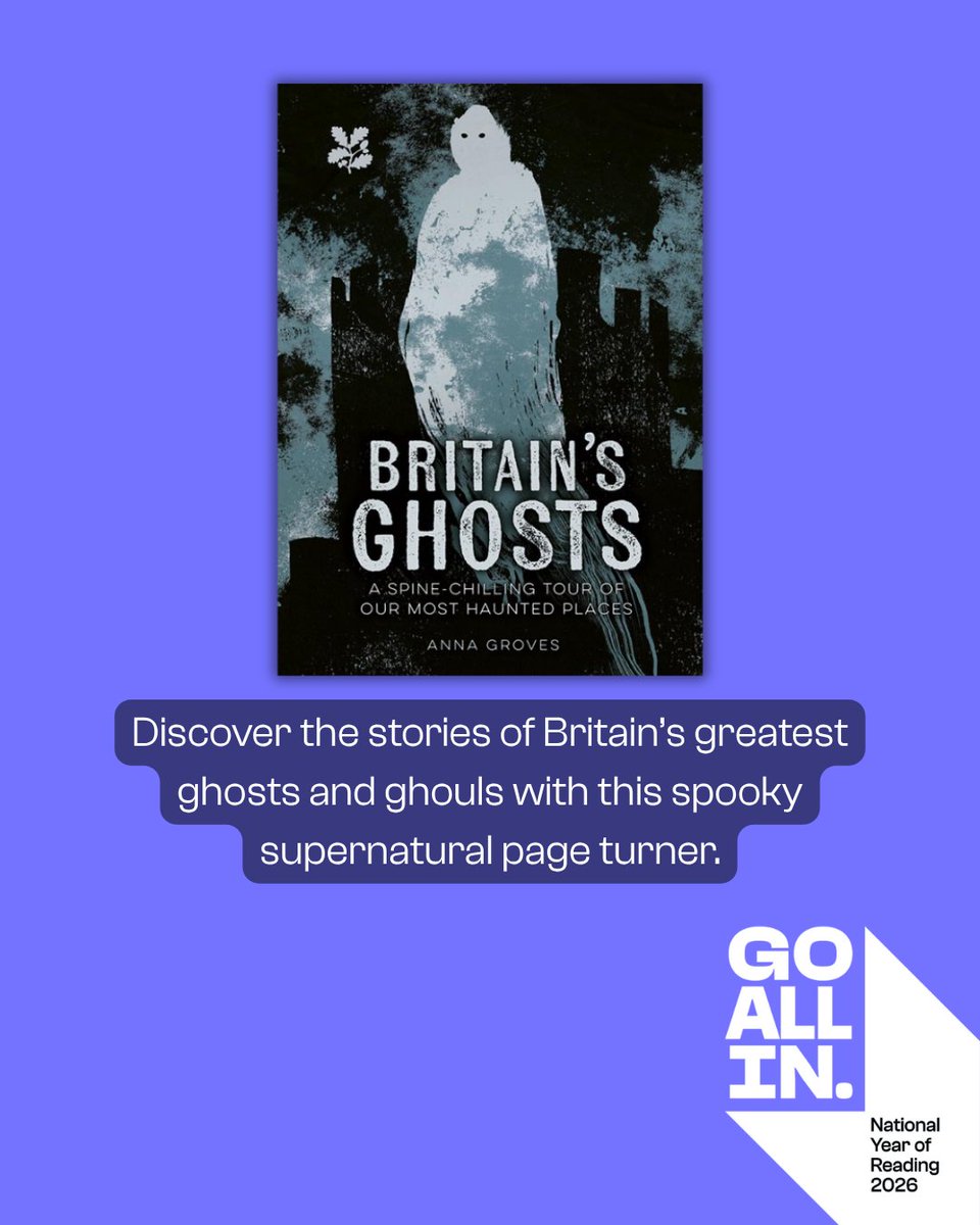 Collins_Ref's tweet photo. If you love discovering Britain’s folklore, tales of our landscape or even spine-chilling ghost stories, these beautifully illustrated @nationaltrust books are for you. 📚

If you’re into it, read into it. #GoAllIn 

https://t.co/dNzu6wrIdl

#NationalYearOfReading2026 https://t.co/1RIPl7dzjx