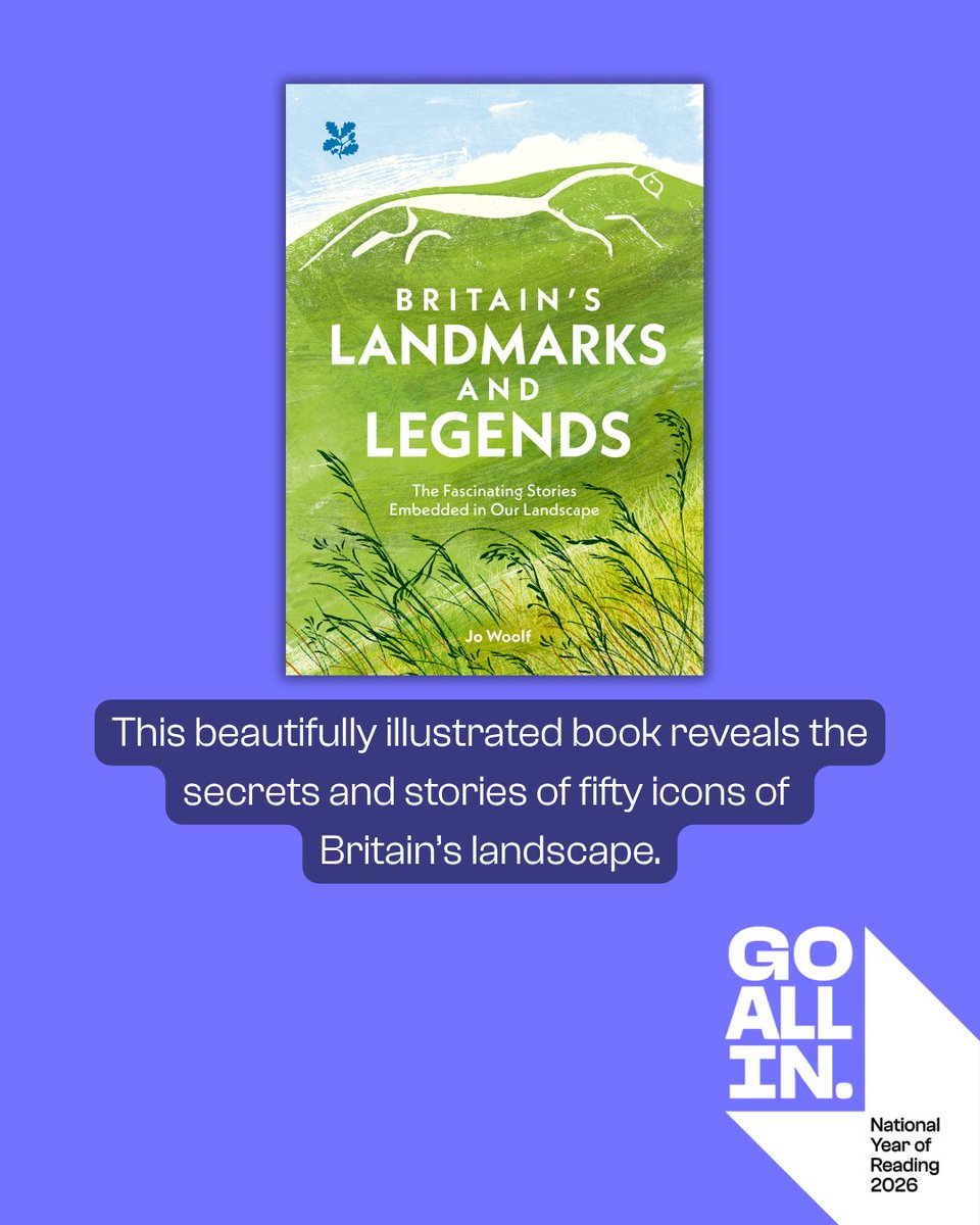 Collins_Ref's tweet photo. If you love discovering Britain’s folklore, tales of our landscape or even spine-chilling ghost stories, these beautifully illustrated @nationaltrust books are for you. 📚

If you’re into it, read into it. #GoAllIn 

https://t.co/dNzu6wrIdl

#NationalYearOfReading2026 https://t.co/1RIPl7dzjx