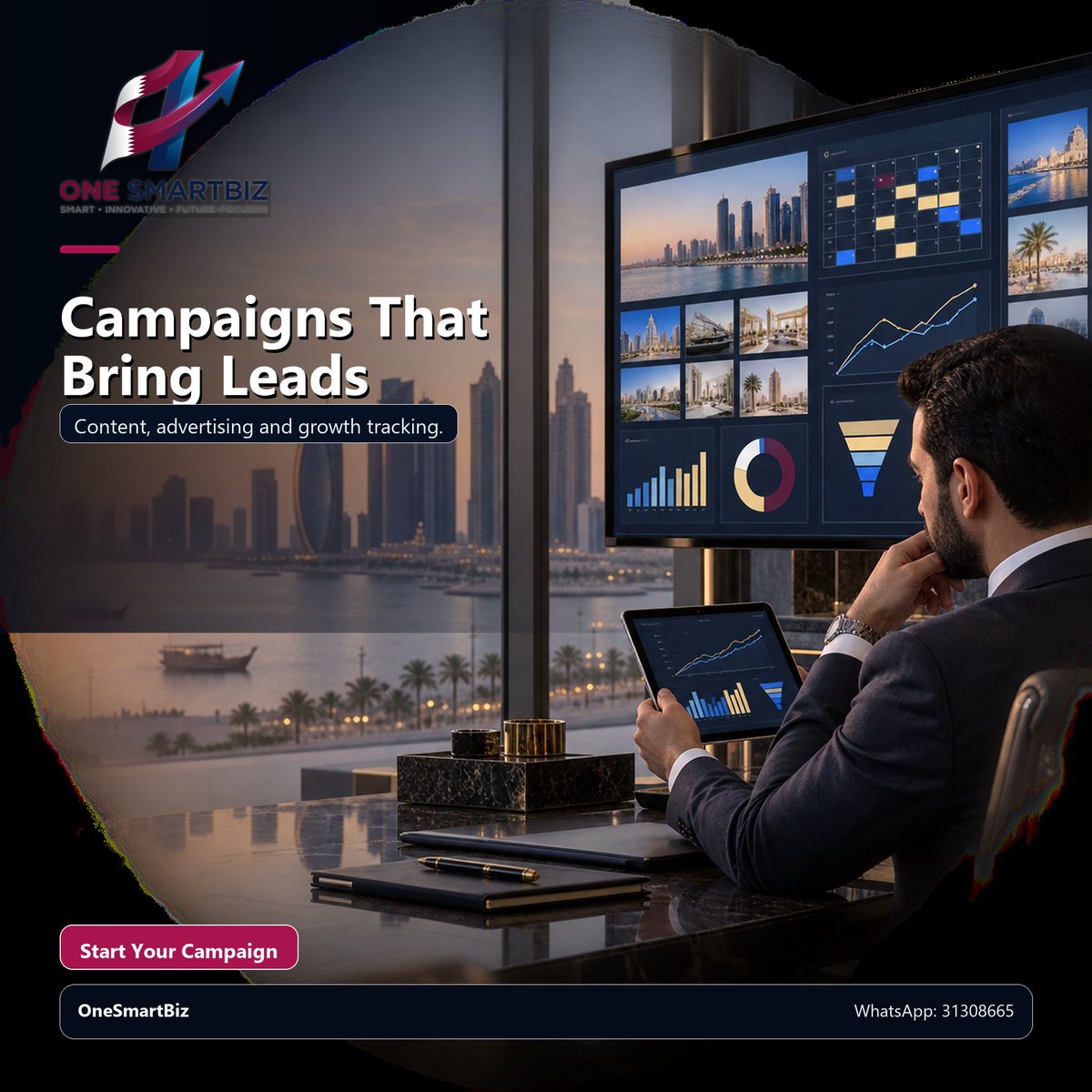 OneSmartBiz's tweet photo. Fresh from One Smart Biz — design &amp; automation inspiration.
💬 WhatsApp: 31308665
🌐 https://t.co/qoVeU2NE48
#OneSmartBiz #QatarSME #Design #DohaTech https://t.co/SrsnDeEYDF