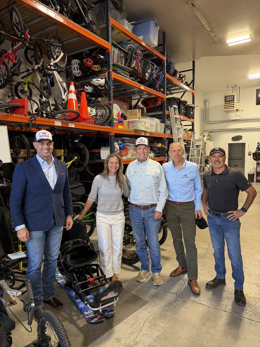 CongMikeSimpson's tweet photo. I've been a longtime supporter of Higher Ground and their impactful mission. For over 25 years, Higher Ground has served people with disabilities, veterans, and first responders. Their work across the country is incredible, and I appreciate having the opportunity to visit and tour their facility again.