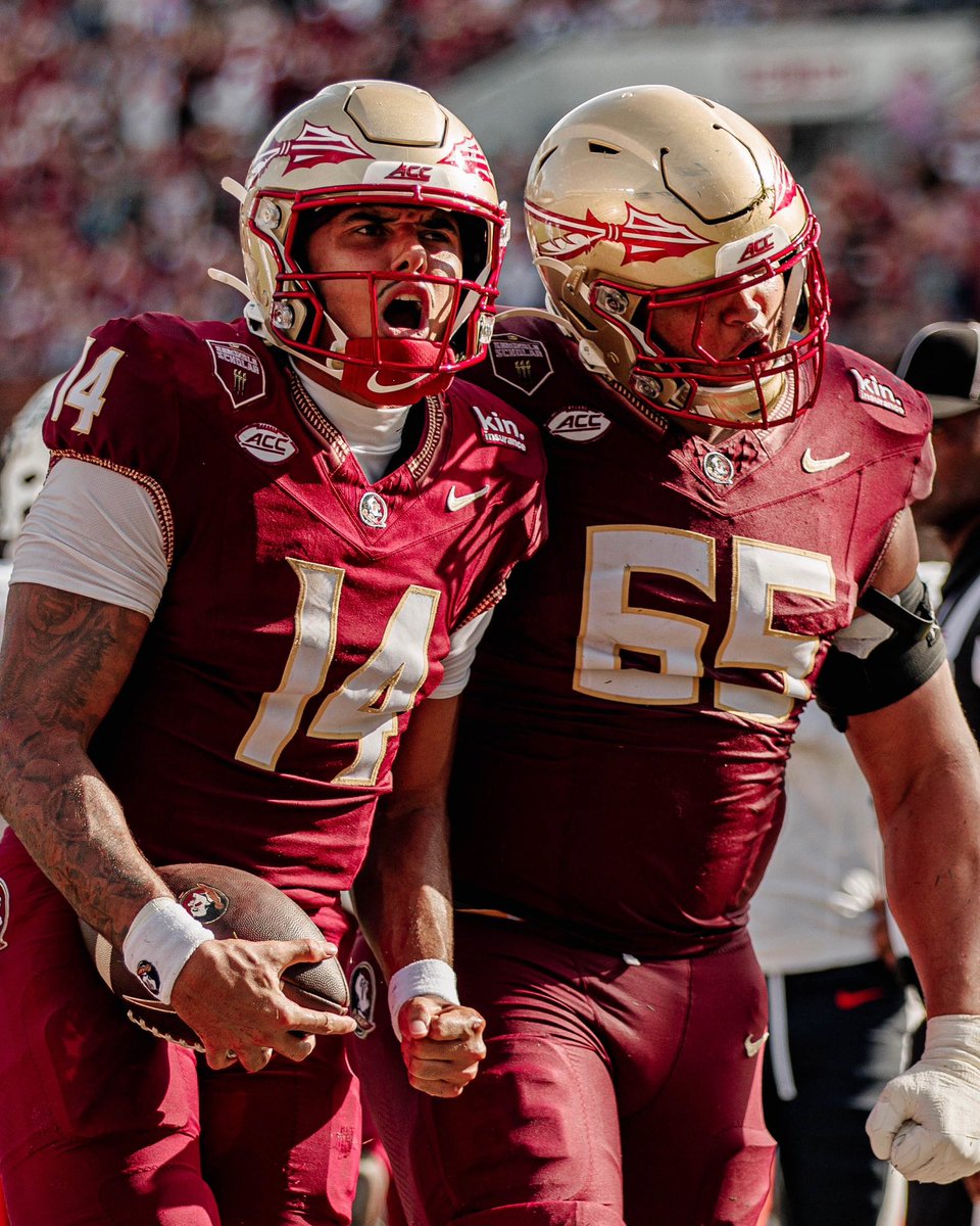 FSUFootball's tweet photo. Ashton + Andre = ACC Players of the Week

🔗 https://t.co/a2OzLfXE82

#NoleFamily https://t.co/i83Sh5ctNL