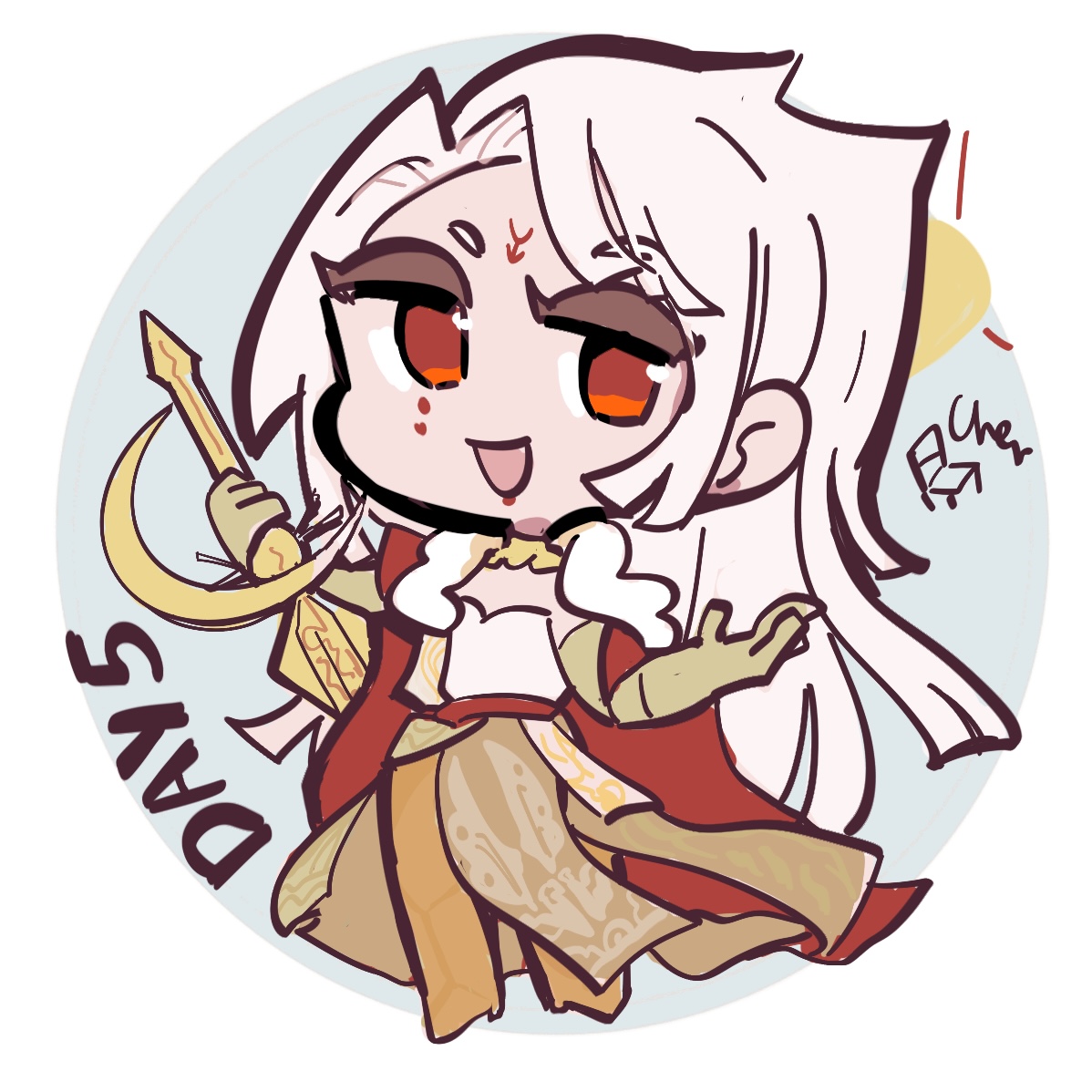tabletsheet's tweet photo. Day 5: Duel
"Tremble before me for it is I, Taira no Masakado, the menace of PVP!"

Shiranui cosplaying as Taira #Onmyojitober2026 #illustration #阴阳师 https://t.co/273aOpNkpJ