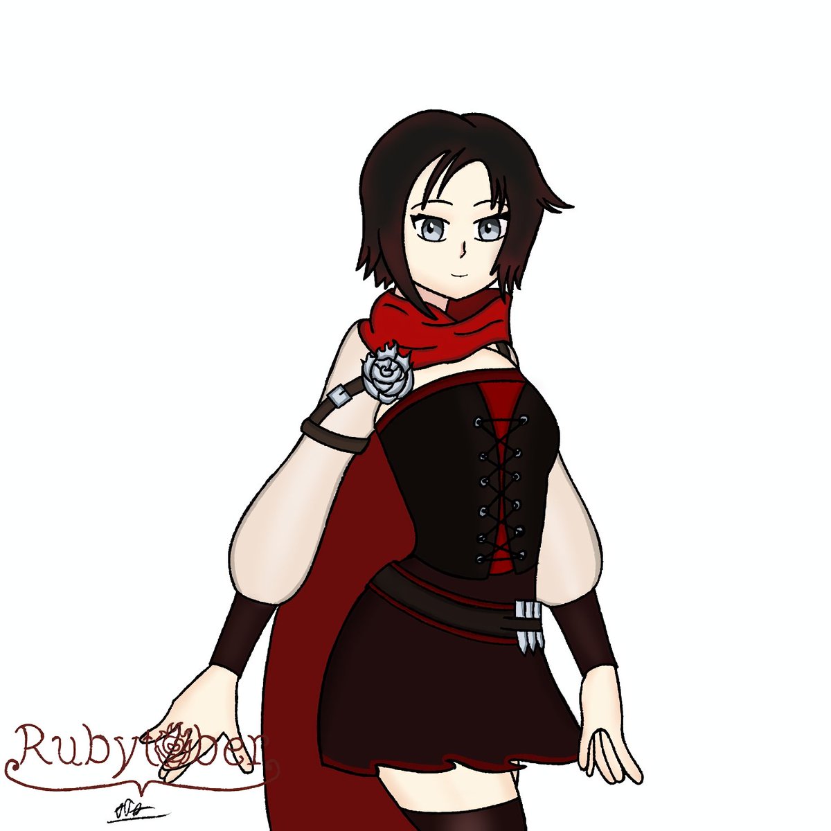 Arektheartist's tweet photo. Rubytober day 5 - V4 fit

#RWBY #RWBYfanart #Rubytober #RubyRose https://t.co/rA1iAeSKoM