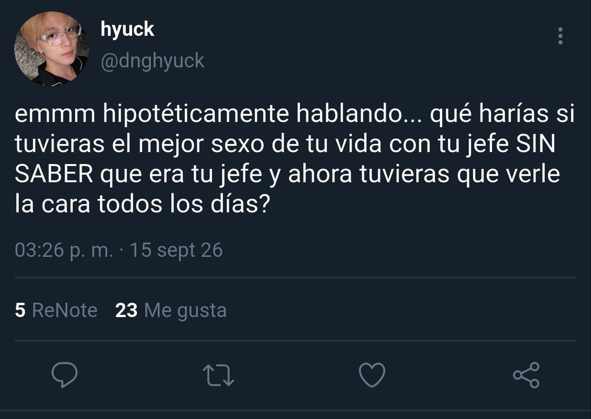 T4EY0NG95's tweet photo. bad idea! — #markhyuck mini au

Cuando Donghyuck sale de fiesta para celebrar su nuevo puesto de trabajo en la empresa más exitosa del momento, no espera que el hombre con quien se acostó esa noche termine siendo su jefe dos días después https://t.co/lGZMvJAQZc