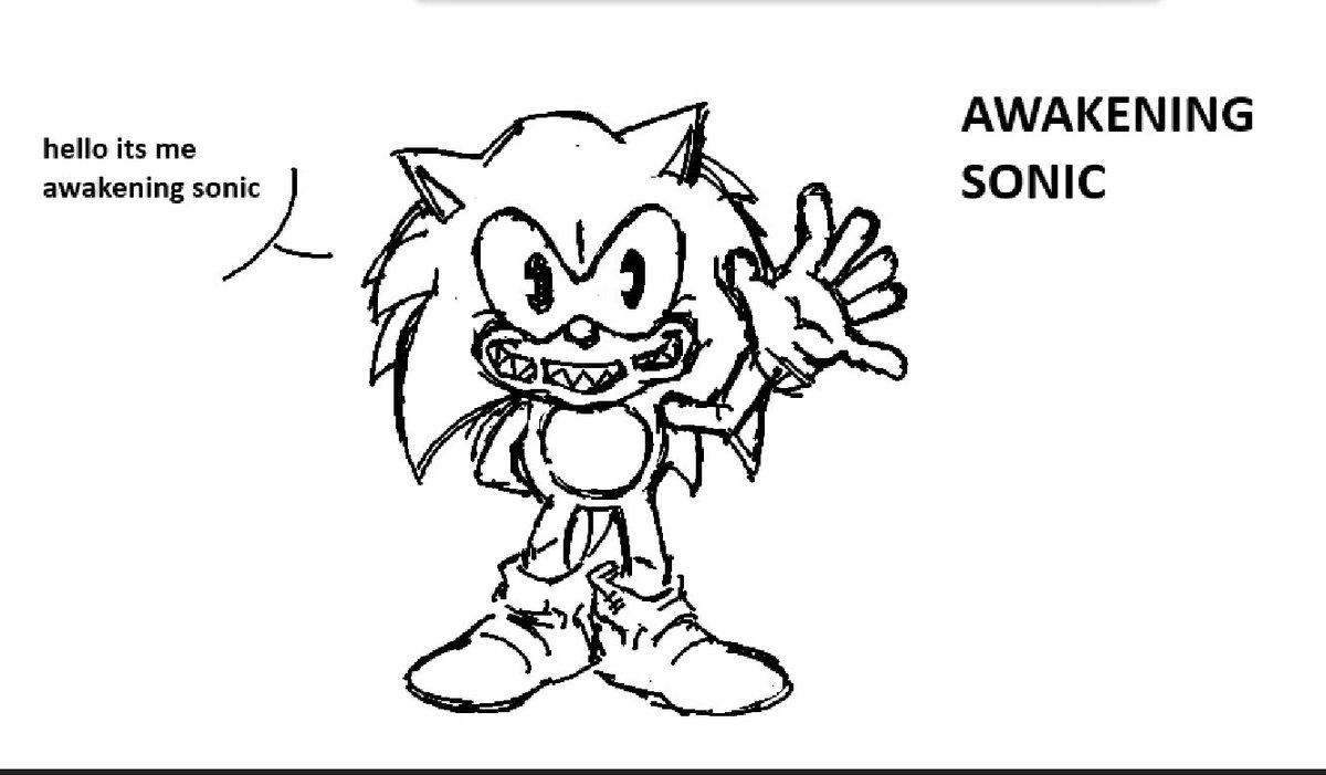 lazyluf's tweet photo. AWAKEN - “Classic Sonic”

Art by @segasonicboi , go check him out!

#sonicroleplayclub https://t.co/v1nH09Z288