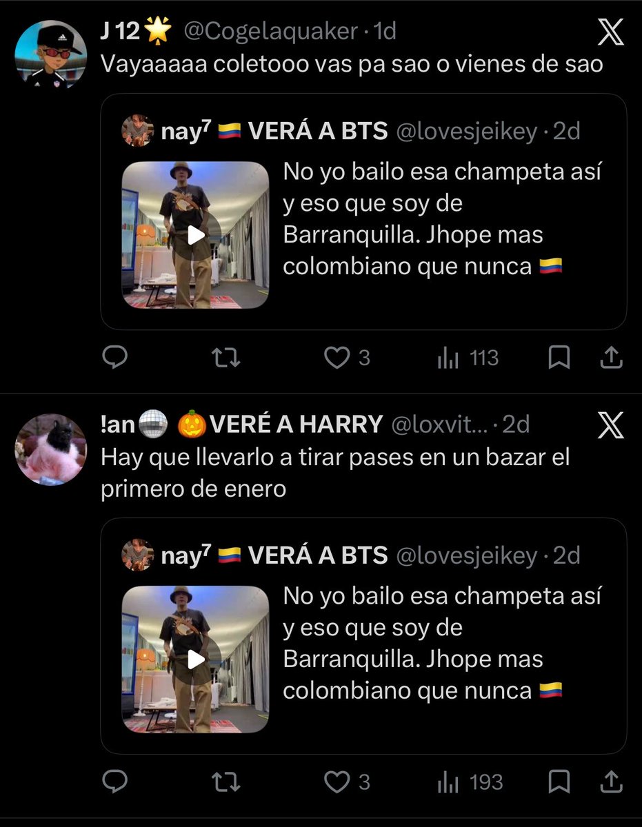 lovesjeikey's tweet photo. Este post llegó a los locals colombianos. Me he reído un montón con los citados. https://t.co/MTj54jV1wt