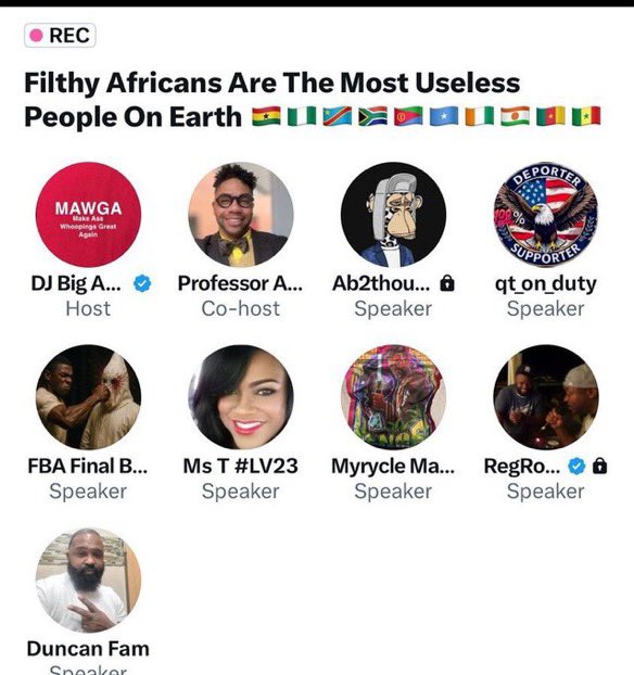 turntbatch's tweet photo. Why are Black Americans so evil that they want the death and rape of a whole continent of Black people?? 🌚🥺

https://t.co/iTv09GKSzl