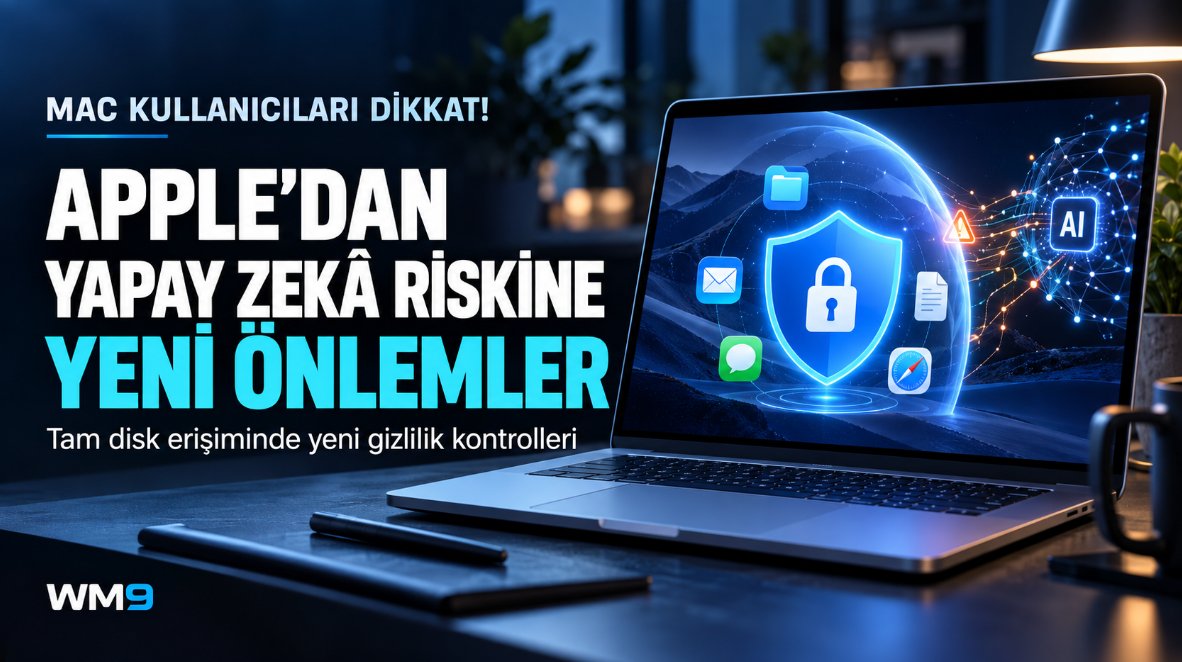 wm9net's tweet photo. Mac Kullanıcıları Dikkat! Apple’dan Yapay Zekâ Riskine Karşı Yeni Gizlilik Önlemleri 🔒 https://t.co/HZWl0uKQbF

#Apple #Mac #YapayZeka #SiberGüvenlik #Gizlilik https://t.co/qqESpY9UKL