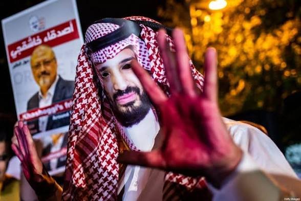 Socolovalentin's tweet photo. JUSTICE ⚖️ for #JamalKhashoggi 
DEATH PENALTY for #MONSTER #BinSalman ☠️ CRIMINAL PAEDOPHILE in #epsteinfiles https://t.co/XuO1cj6EkB