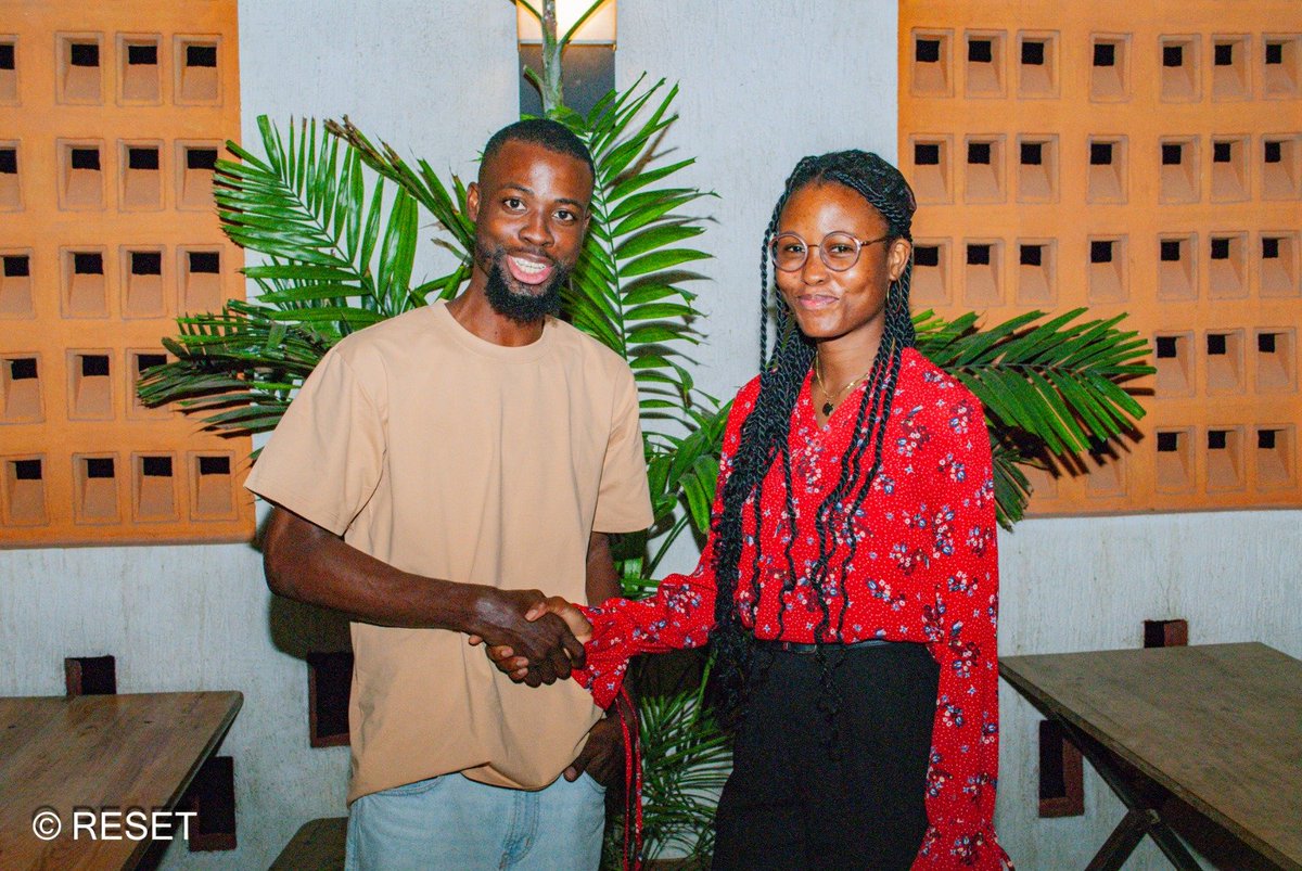 Genevievetech's tweet photo. Part of RESET on September 26
Passionate about tech, design,blockchain &amp; innovation.Always excited to learn, connect and create.
Great moments shared with another tech enthusiast @AboutaEudoxie
Thanks to @SourouSergio 
Web3 enthusiast https://t.co/6xFYde50WI