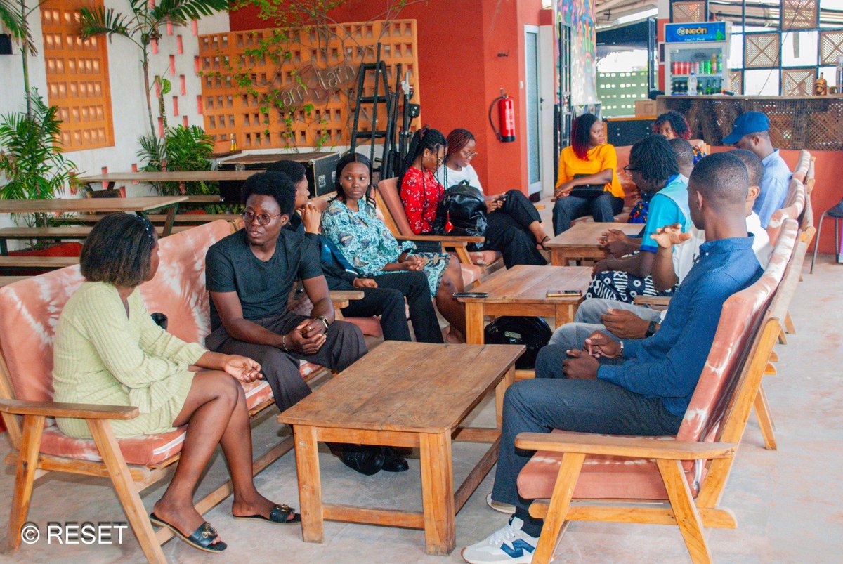 Genevievetech's tweet photo. Part of RESET on September 26
Passionate about tech, design,blockchain &amp; innovation.Always excited to learn, connect and create.
Great moments shared with another tech enthusiast @AboutaEudoxie
Thanks to @SourouSergio 
Web3 enthusiast https://t.co/6xFYde50WI