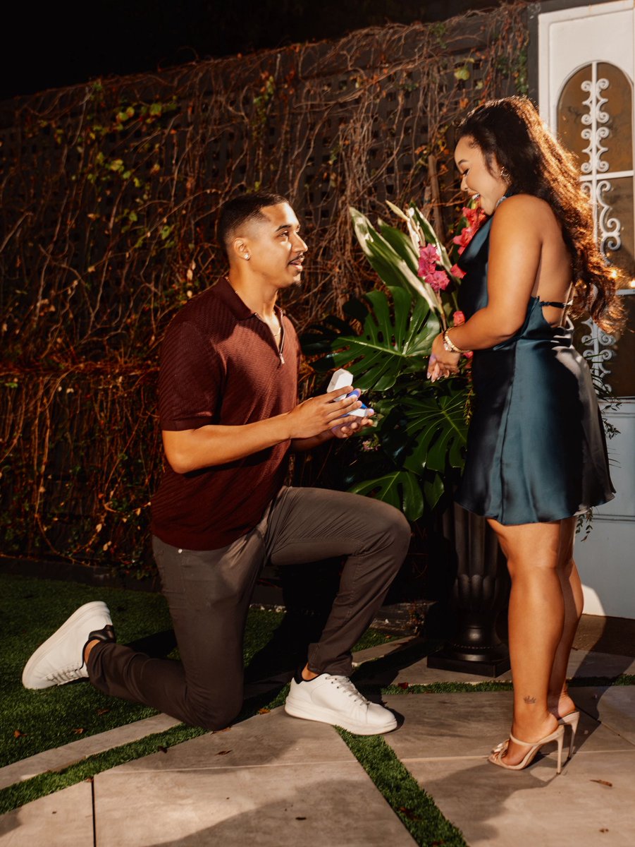 kenn_elizabethh's tweet photo. Here’s to forever💍 @RicoMontana561 https://t.co/4wh4hqyEsL
