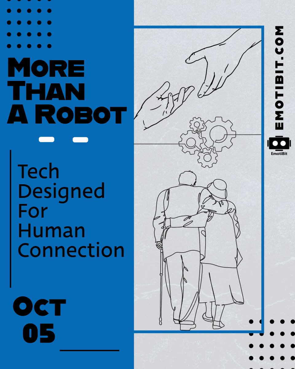 EmotiBit's tweet photo. How can robots support older adults with MCI? 🤖

We spoke with Vanderbilt researchers Miroslava Migovich and Nilanjan Sarkar about using robot-mediated activities to study engagement and interaction in older adults.

Read more here:
https://t.co/EjoOgLwtkP

#EmotiBit #MCI https://t.co/RRCUwYW9uq