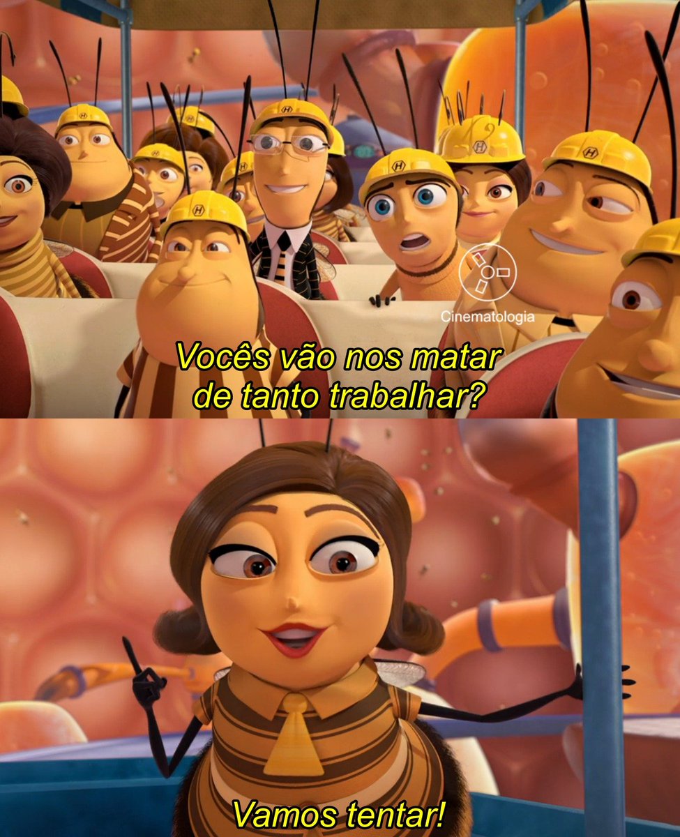 cinematologia's tweet photo. Bee Movie (2007) de Steve Hickner e Simon J. Smith. https://t.co/2qgFLpdVzy