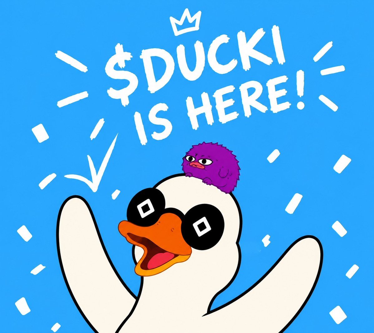 duckimonad's tweet photo. IT’S TIME 

​$DUCKI is live on Monad 🦆

📄 CA: 0x1b109Ae28D5b9A4A9Df129b97c921027fAF17777

​🛒 Buy on NadFun:  https://t.co/4DnUfkfQ3I https://t.co/nxzB1YNYrp