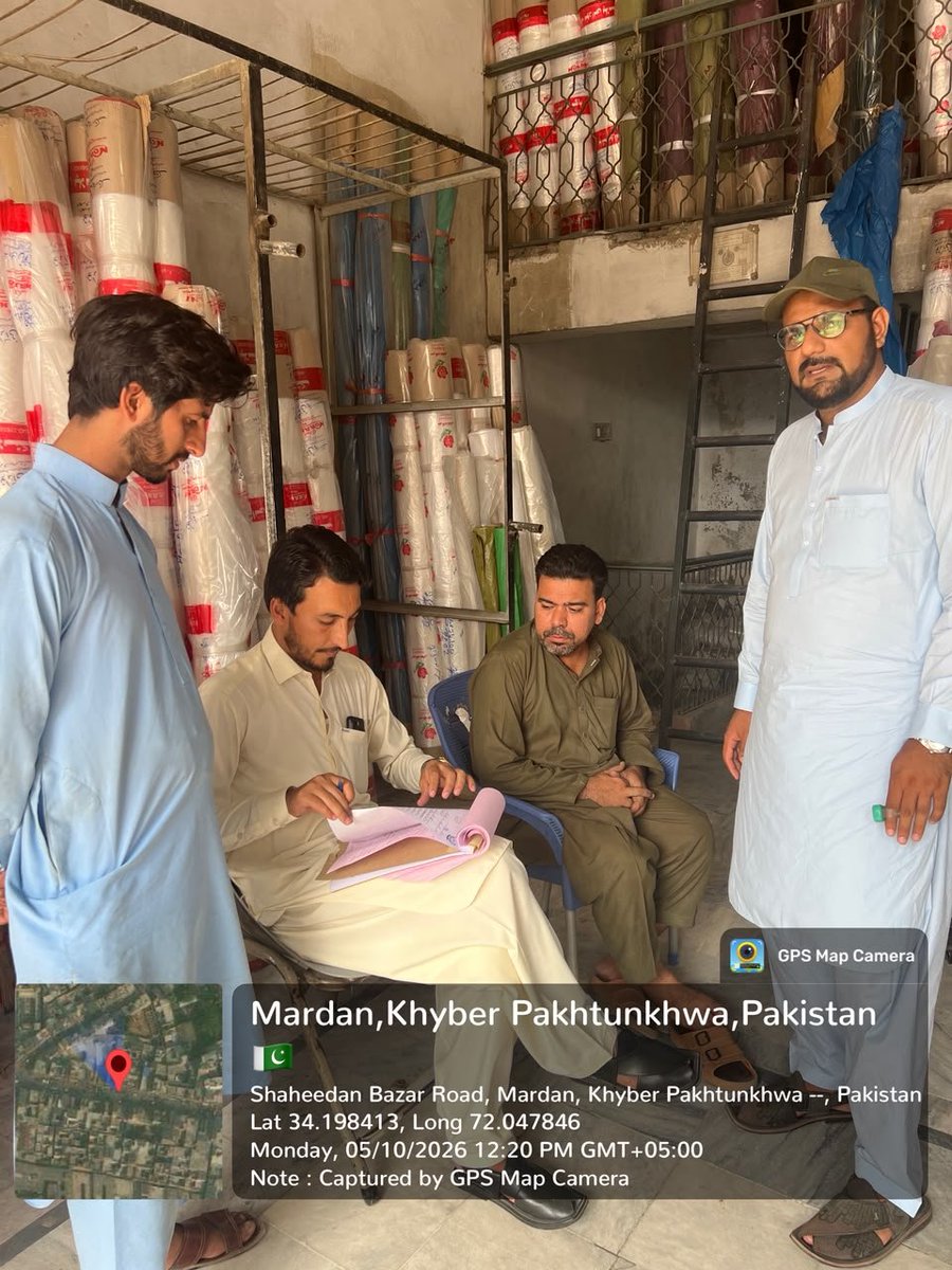 CivilMardan's tweet photo. مورخہ 05/10/2026
� ضلع مردان میں فائر سیفٹی انتظامات کا معائنہ

سول ڈیفنس آفیسر مردان جناب شوکت علی صاحب  کی ہدایات پر ڈسٹرکٹ سول ڈیفنس مردان کے انسٹرکشنل اسٹاف کی جانب سے ضلع مردان میں مختلف مقامات پر  فائر سیفٹی انتظامات کا تفصیلی معائنہ کیا گیا۔ https://t.co/DXTLuTdSNG