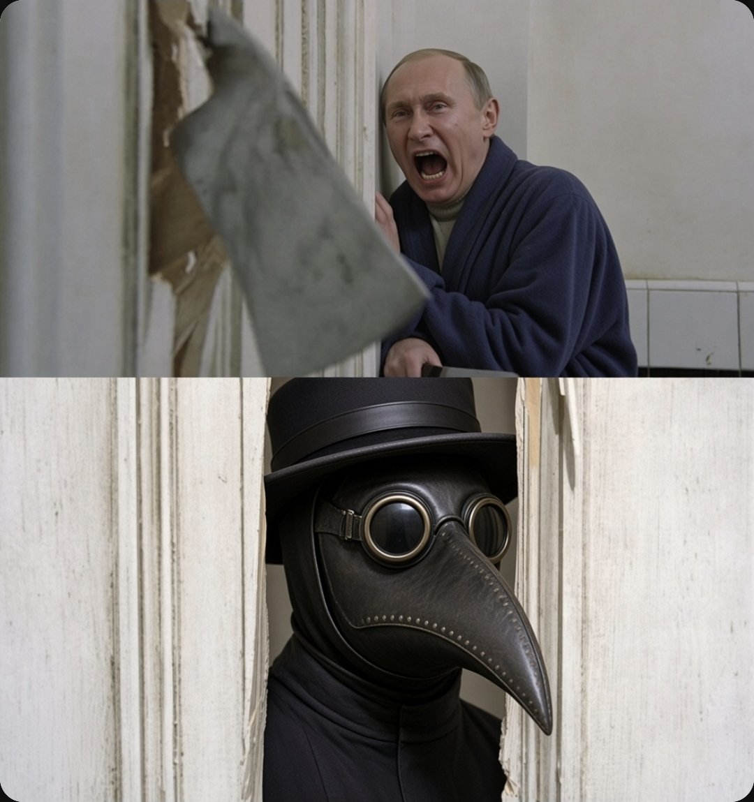 Magda_M_2020's tweet photo. Too soon?🤭

#russiaIsCollapsing https://t.co/NidYDOibDG