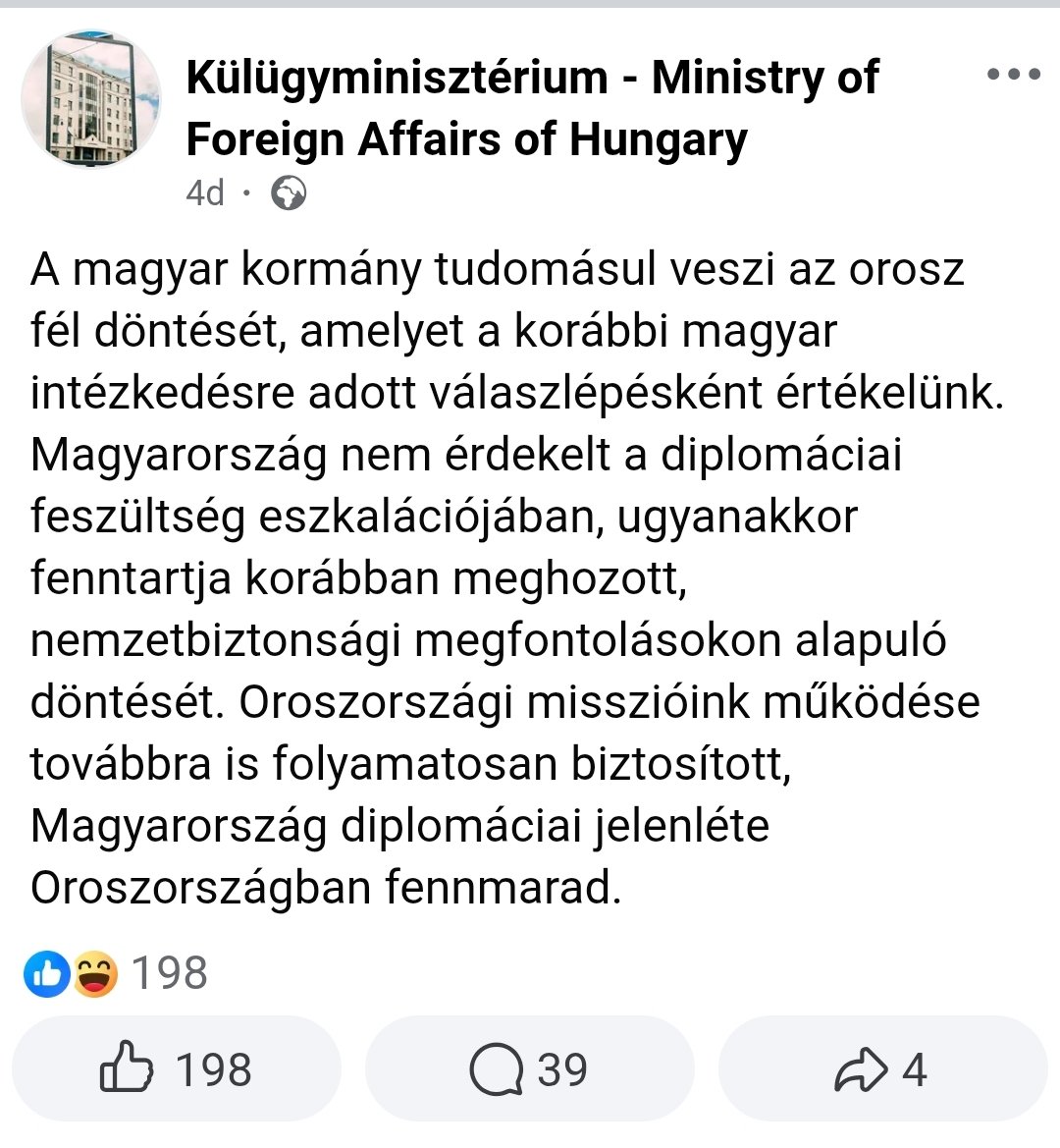 AndreaGerak's tweet photo. @MFAHungary Inkább erről regéljenek, tisztelettel: https://t.co/qCpu9hVIWQ

Orbán Anita külügyminiszter asszony egy árva mukkot nem ejtett róla, ennél sokkal fontosabb a celebkedős fotója az új dzsekijében.

Hogy lesz így normális diplomáciai kapcsolat Oroszországgal??? https://t.co/pw0qR0Mtb0