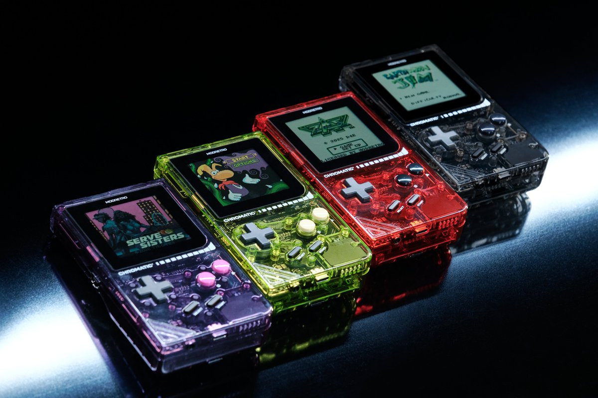 modretro's tweet photo. For the kid who never stopped playing.

The ultimate tribute to the Game Boy Color returns in a new light on October 8 at 9:30 am PT. https://t.co/inXDt4Vi83