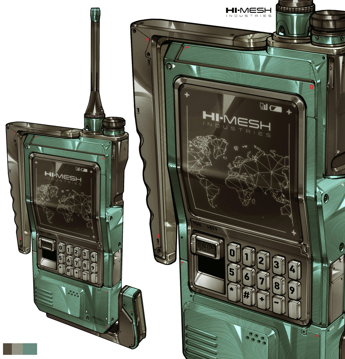 artbyha_'s tweet photo. Radio Design, Free Brushes In Bio https://t.co/YiZcmFEDcl