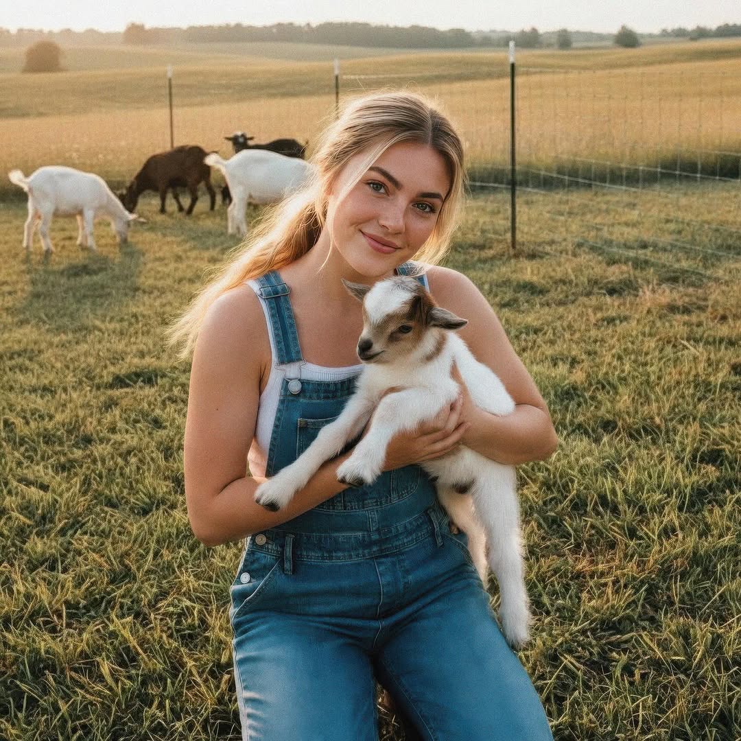 Sandro_Baniuk's tweet photo. Perfect day☀️#midwestlife #summervibes #goatlove #warmweathergirl https://t.co/GyDRCGOoxJ