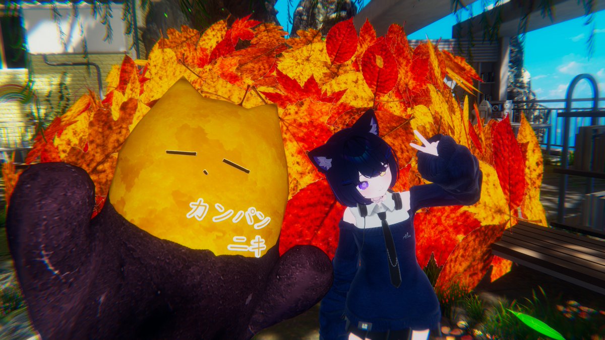 VRC_kanpaniki's tweet photo. フレンドさんとツーショ撮りながら燃えるカンパンニキ
#VRChat https://t.co/vPLdjEob9w